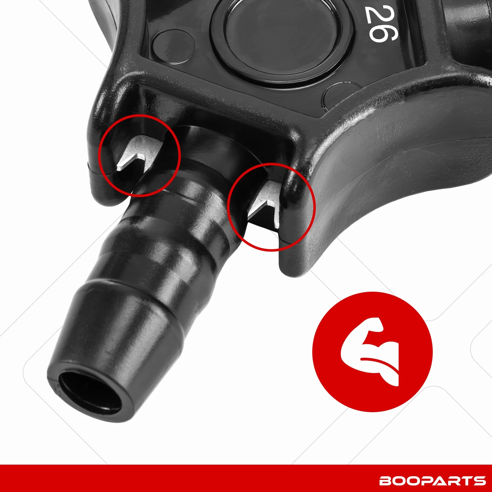 Calibrador Multicapa Ø16-26 mm 3 en 1 para Tubos PEX PER Escariador y Desbarbador