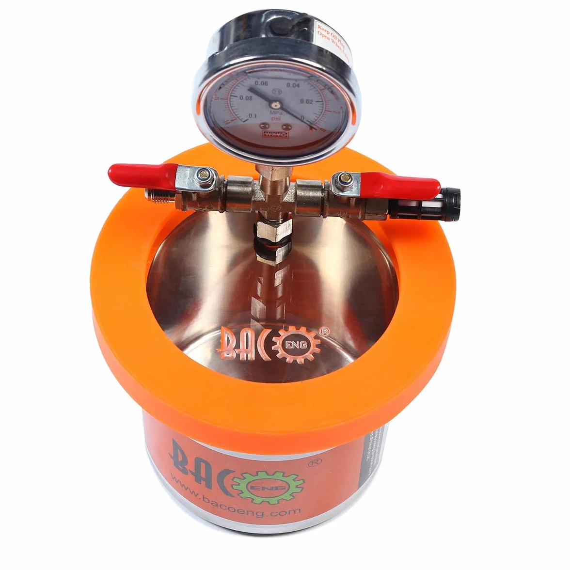 BACOENG 1.2 L Cámara de vacío de acero inoxidable