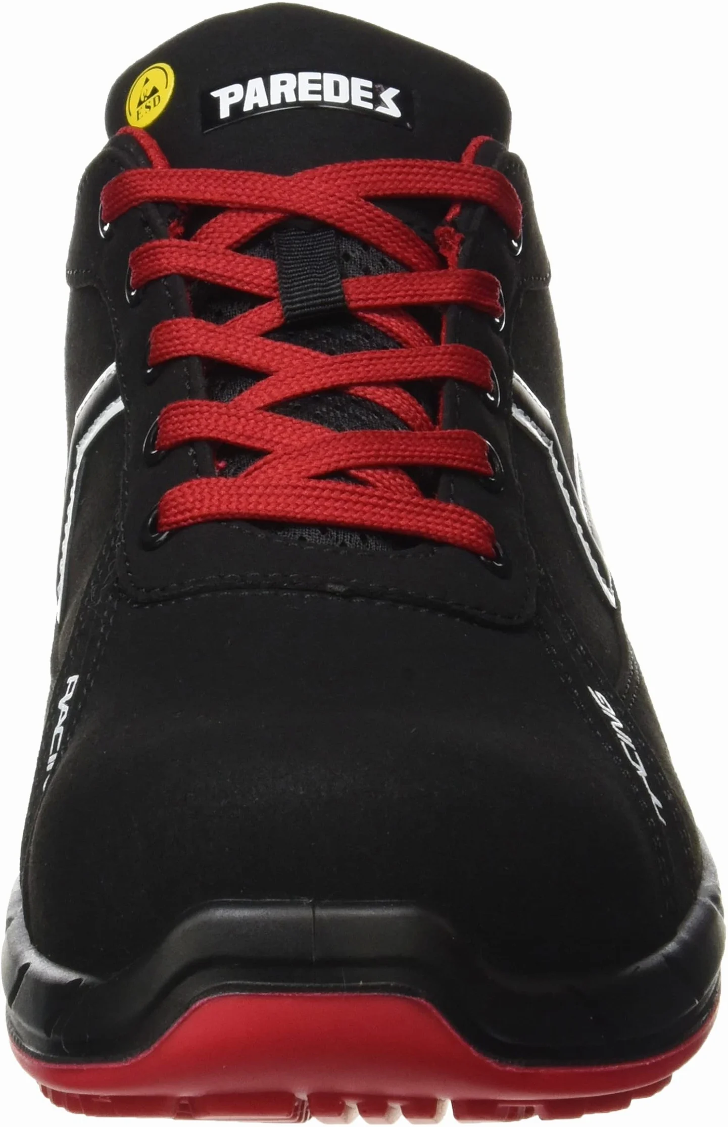 Paredes Deportivo Alonso - S3 Ci HI ESD SRC - Color Negro y Rojo - Talla 38