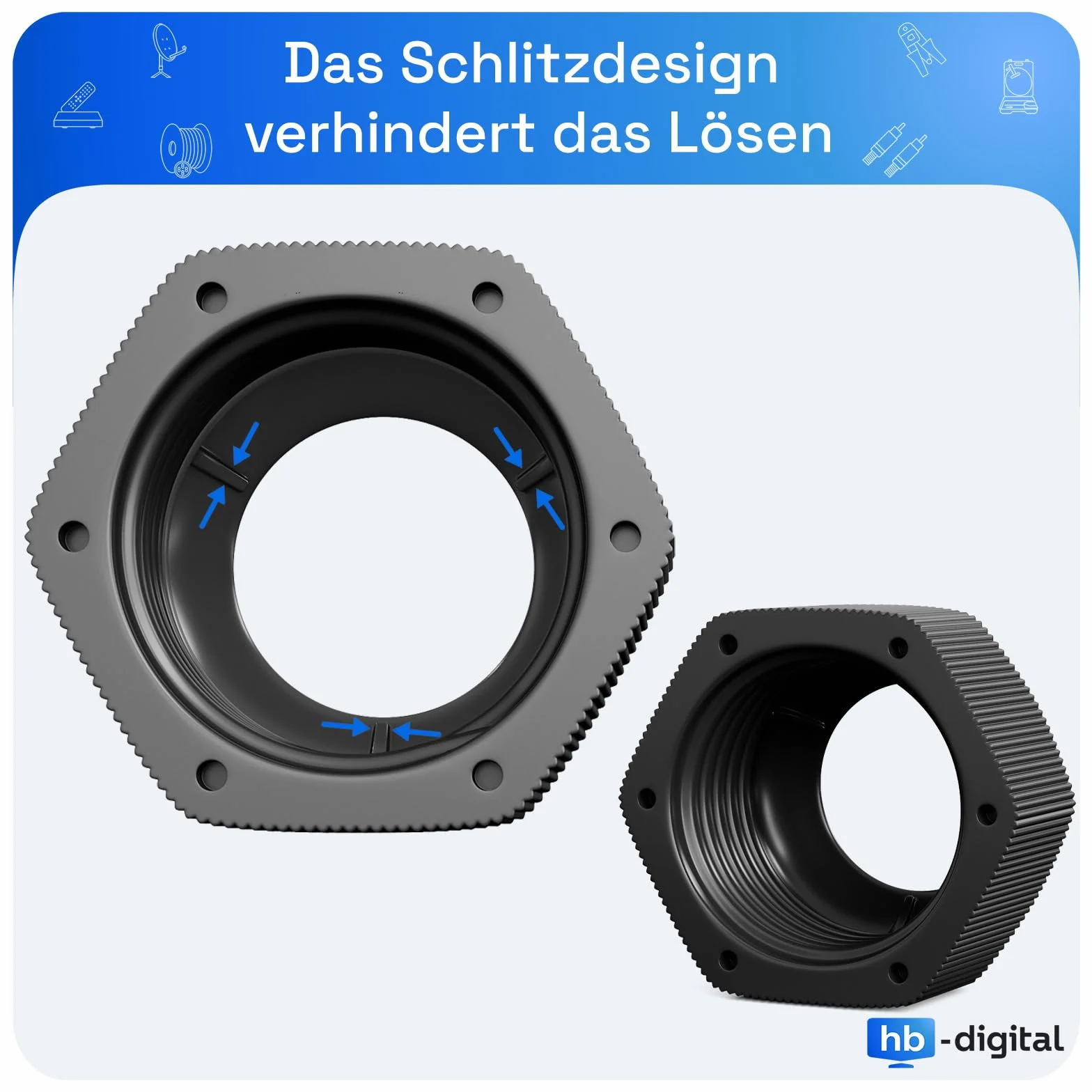 Prensaestopa M16 4-8 mm IP68 Impermeable Resistente al Polvo Resistente a UV Retardante de Llama Negro