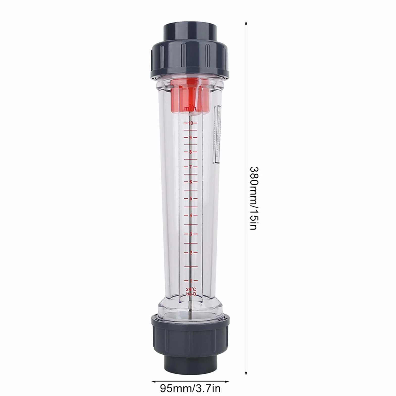 Medidor de Flujo de Líquido ABS 1-10m³/H 50mm/2pulg Alta Precisión