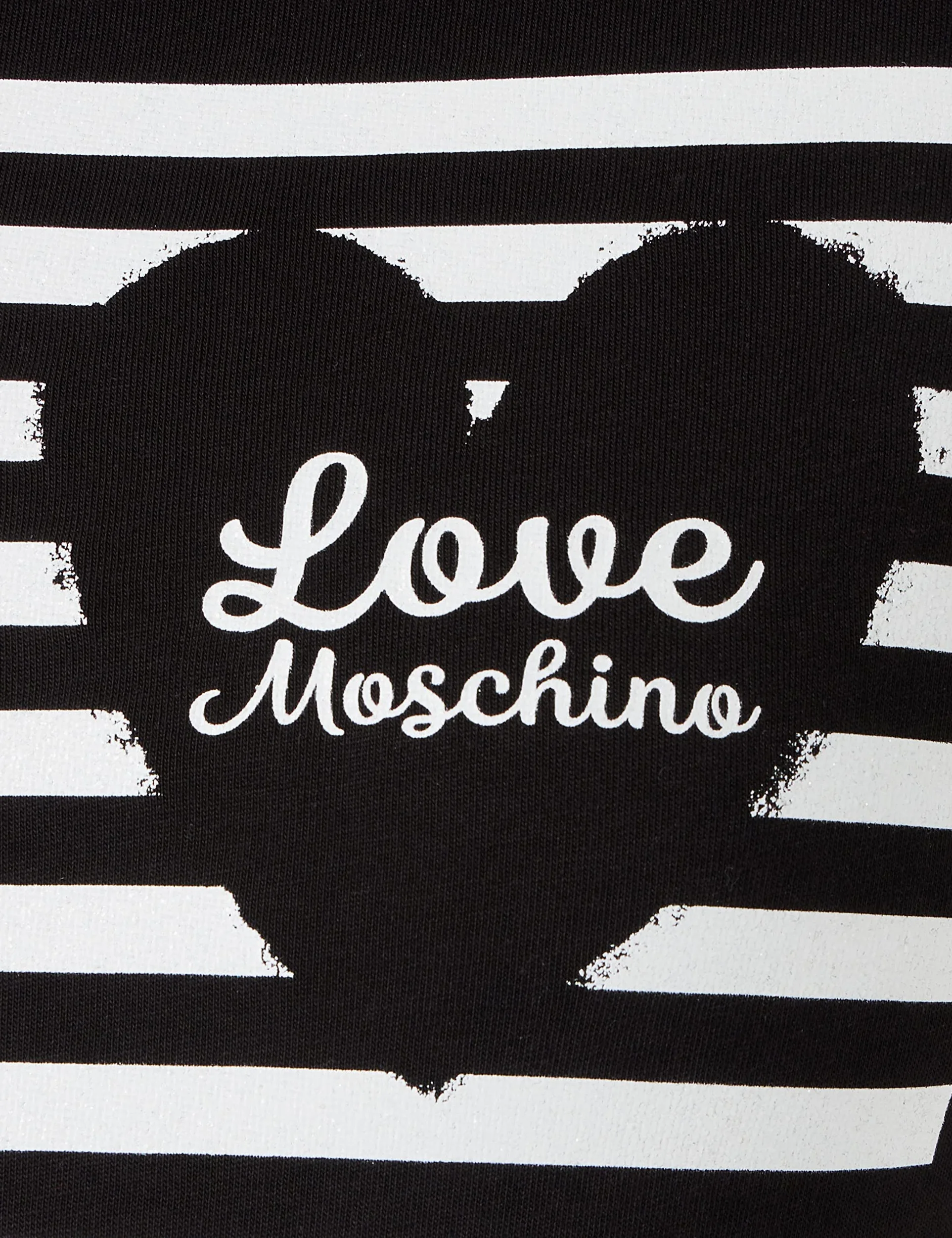 Love Moschino Slim Fit Short-Sleeved T-Shirt Camiseta para Mujer
