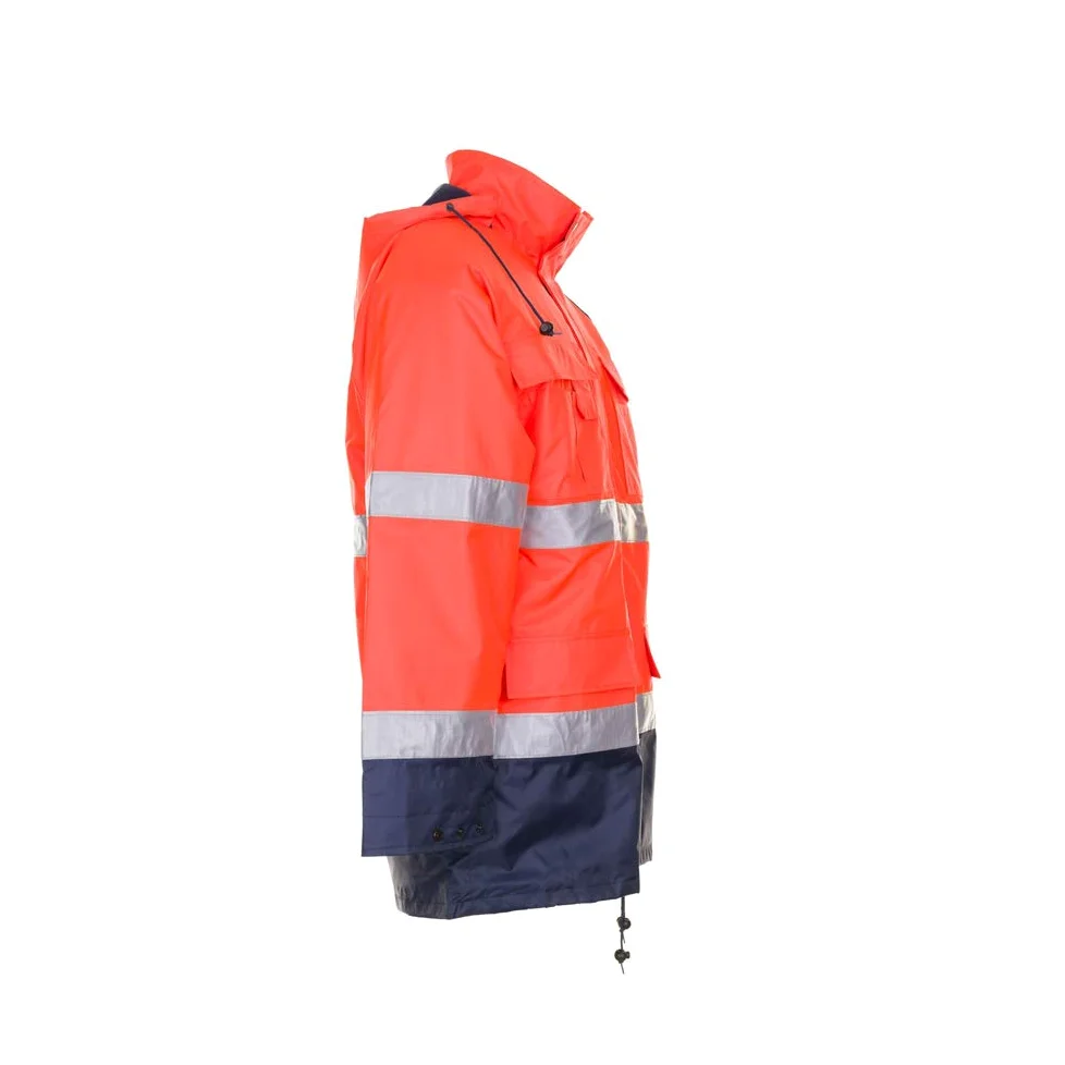 Planam 2056084 señalización – Parka talla 8 x l naranja/azul marino