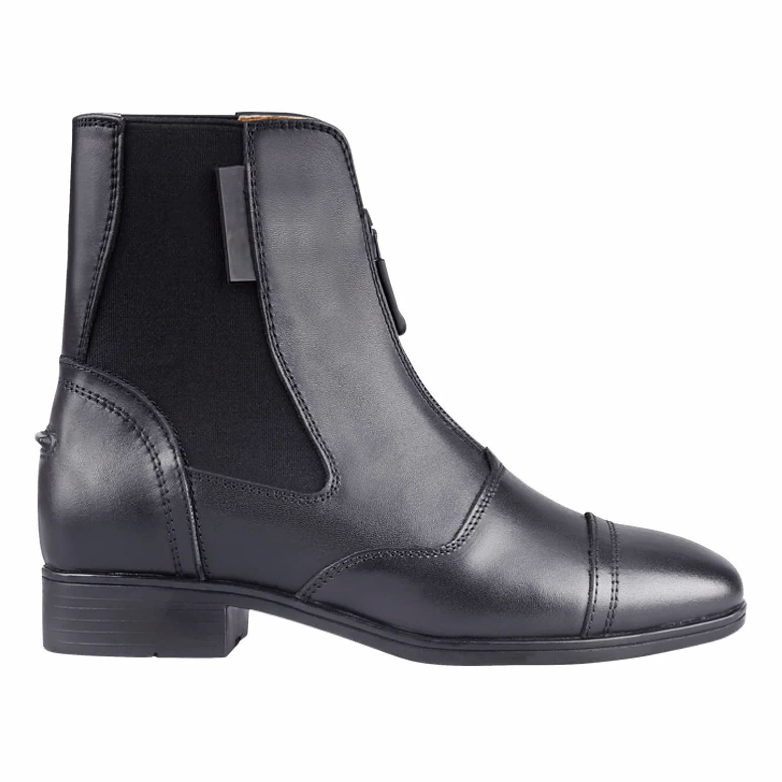 LEBEE Botas de Montar a Caballo Botas ecuestres Botas Impermeables de Piel de Vaca al Aire Libre,Black-39