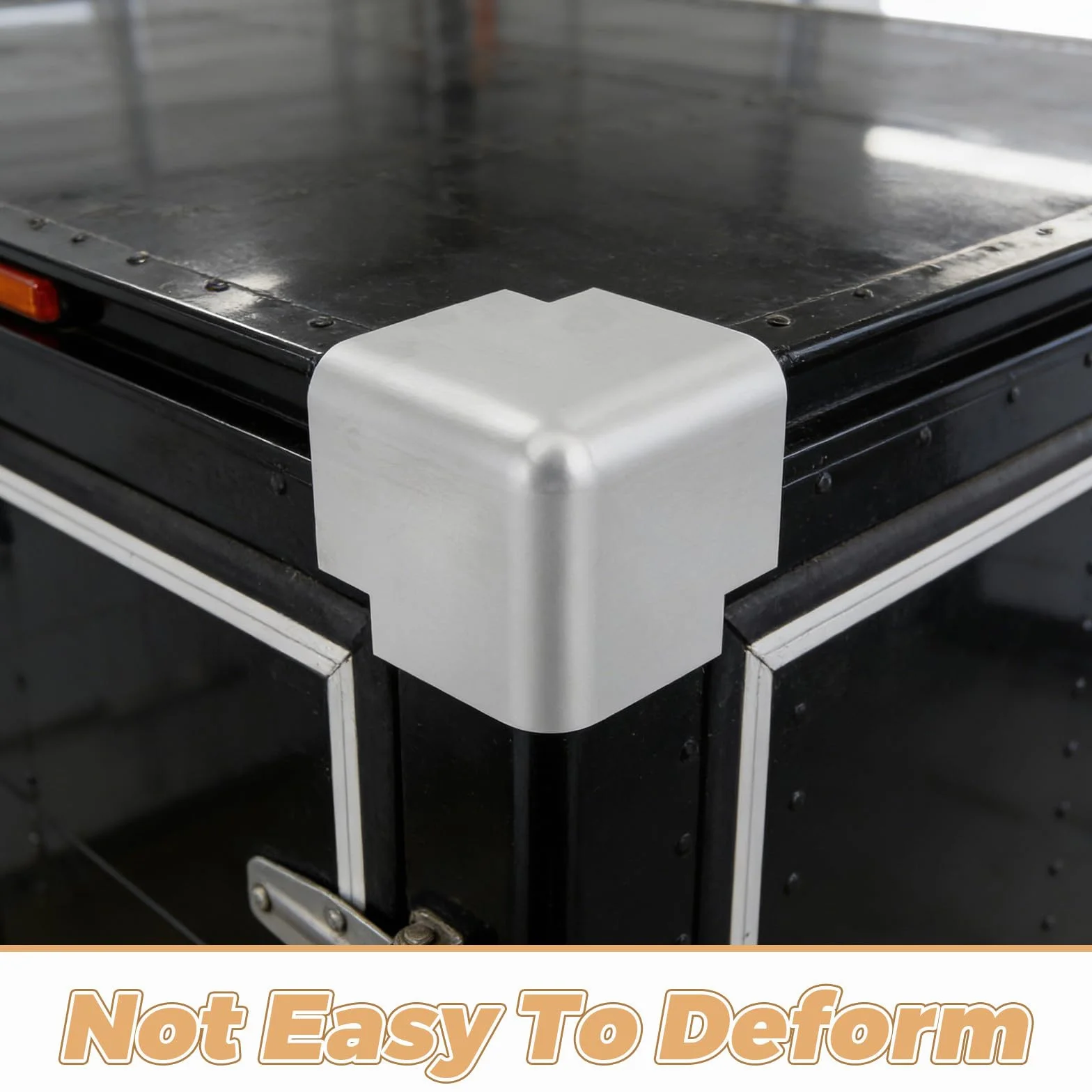 Operitacx 2 Piezas Protector de Esquinas de Aleación Resistente Deformación Intemperie para Cajas y Bordes de Camión