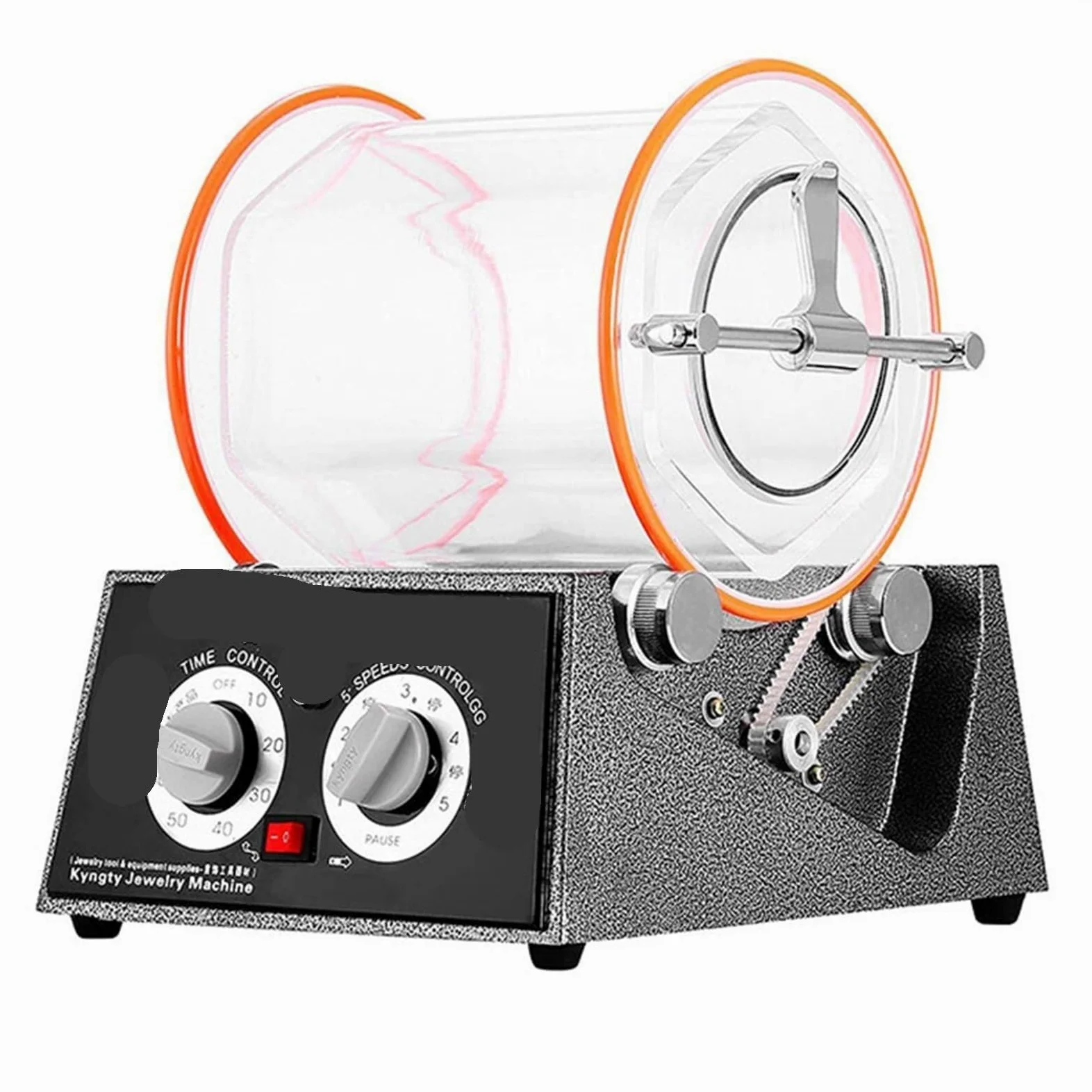 Pulidor de joyas, Pulidora De Joyas KT-2000, Minimáquina Acabado Superficies Rotativa 5kg Para Pulir