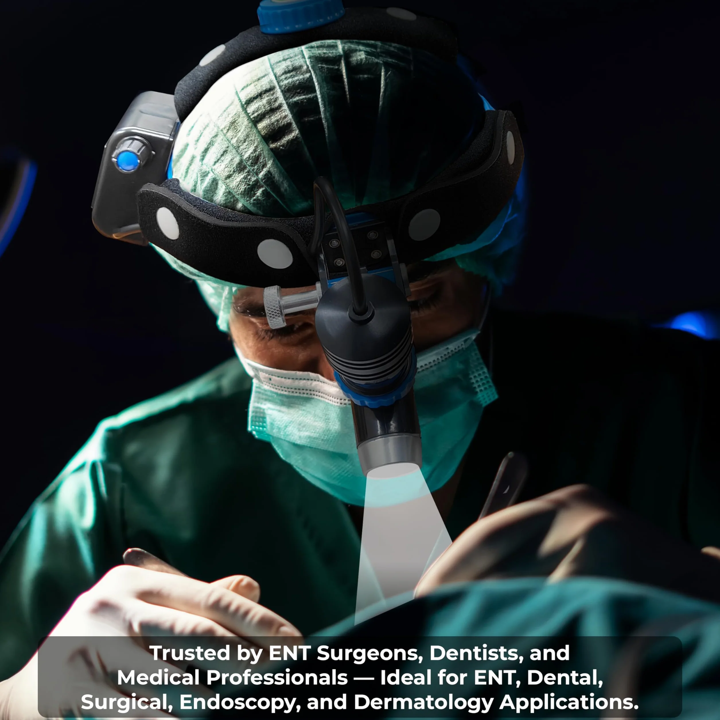 OTICA 10 vatios ENT Surgical LED Headlight