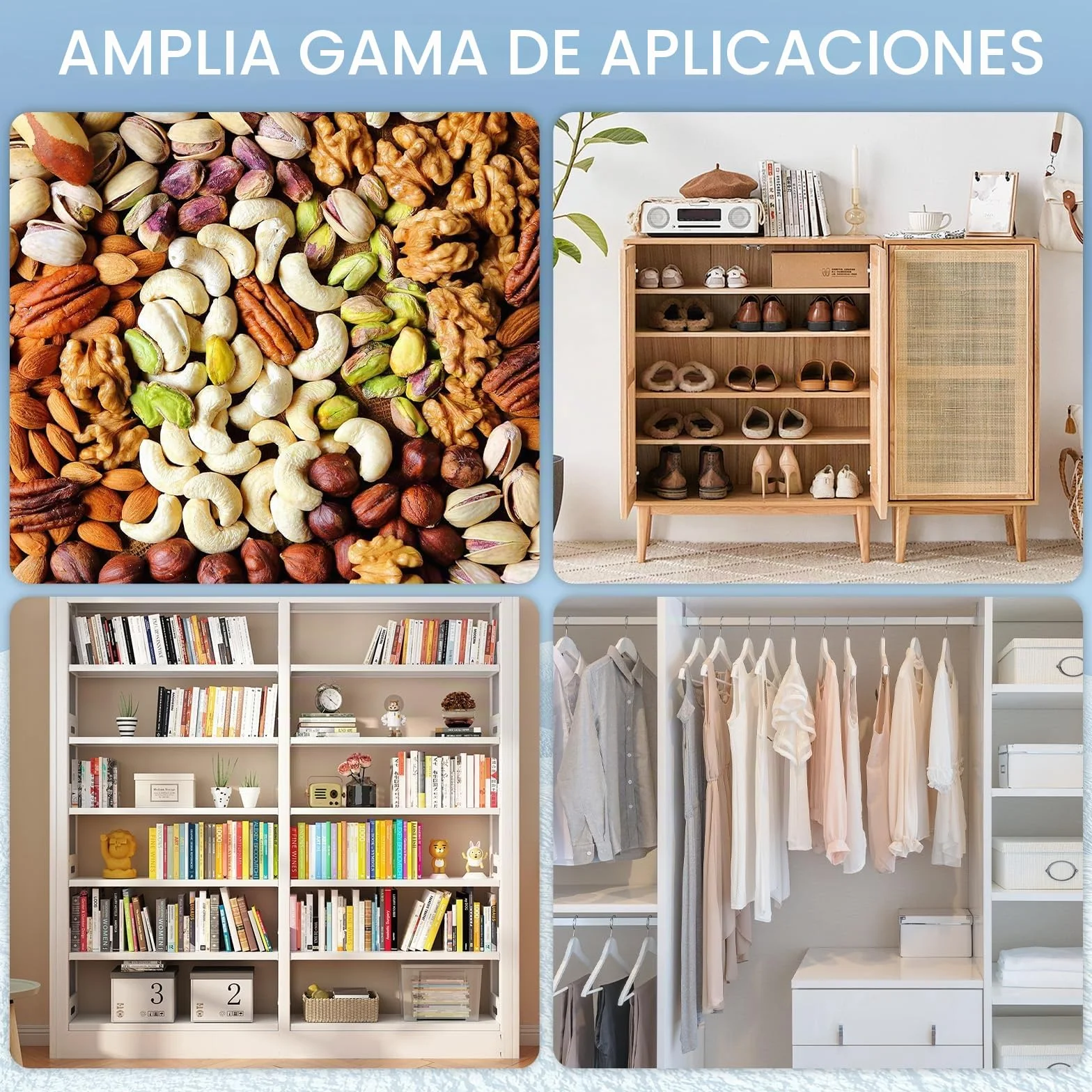 Desecante de Gel de Sílice 12 Unidades, Bolsa Desecante para Alimentadores Automáticos para Gatos