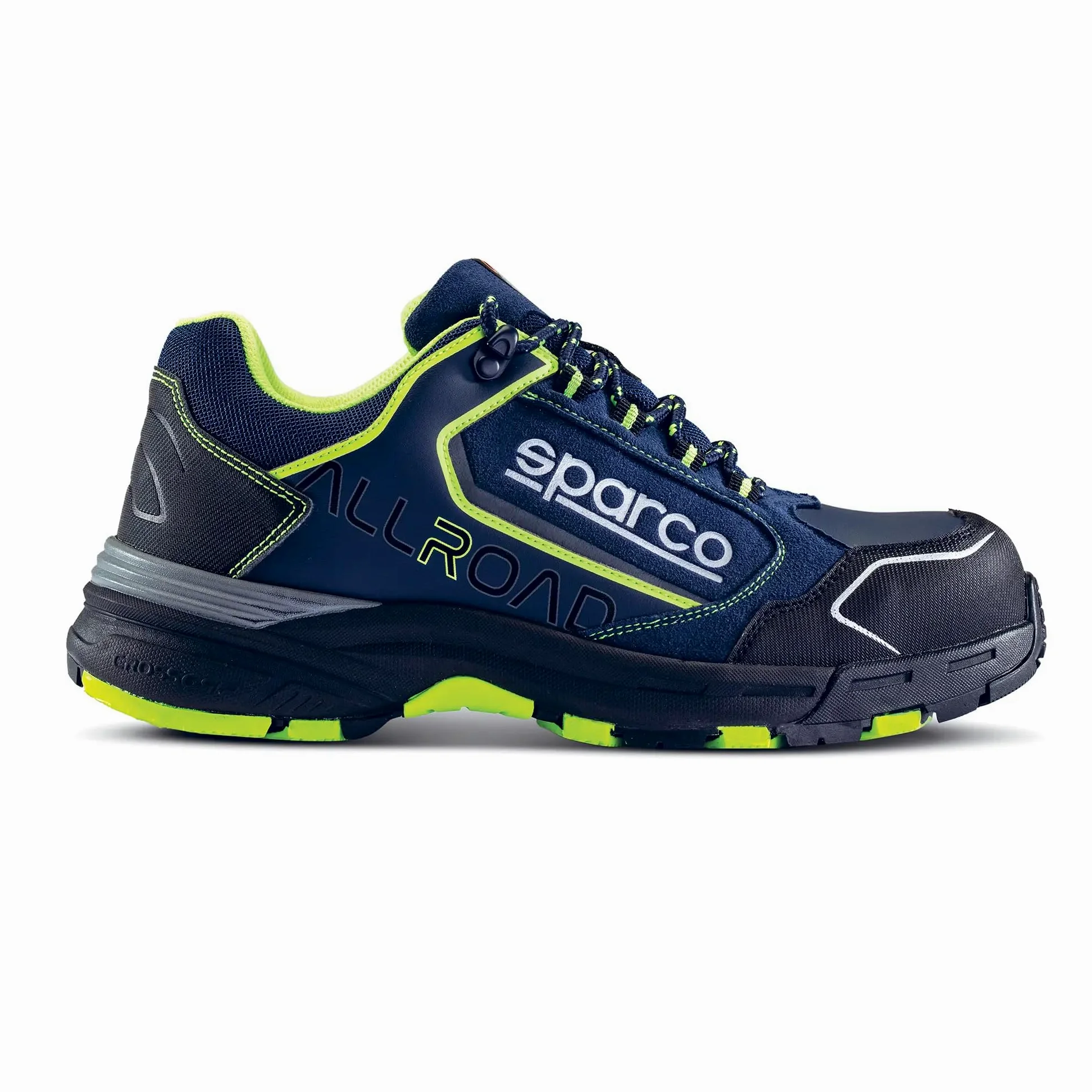 Sparco 0752844BMGF, Allroad S3 SRC, Zapatos de Seguridad de Trabajo, Turquesa, 44 EU Unisex Adulto, Multicolor