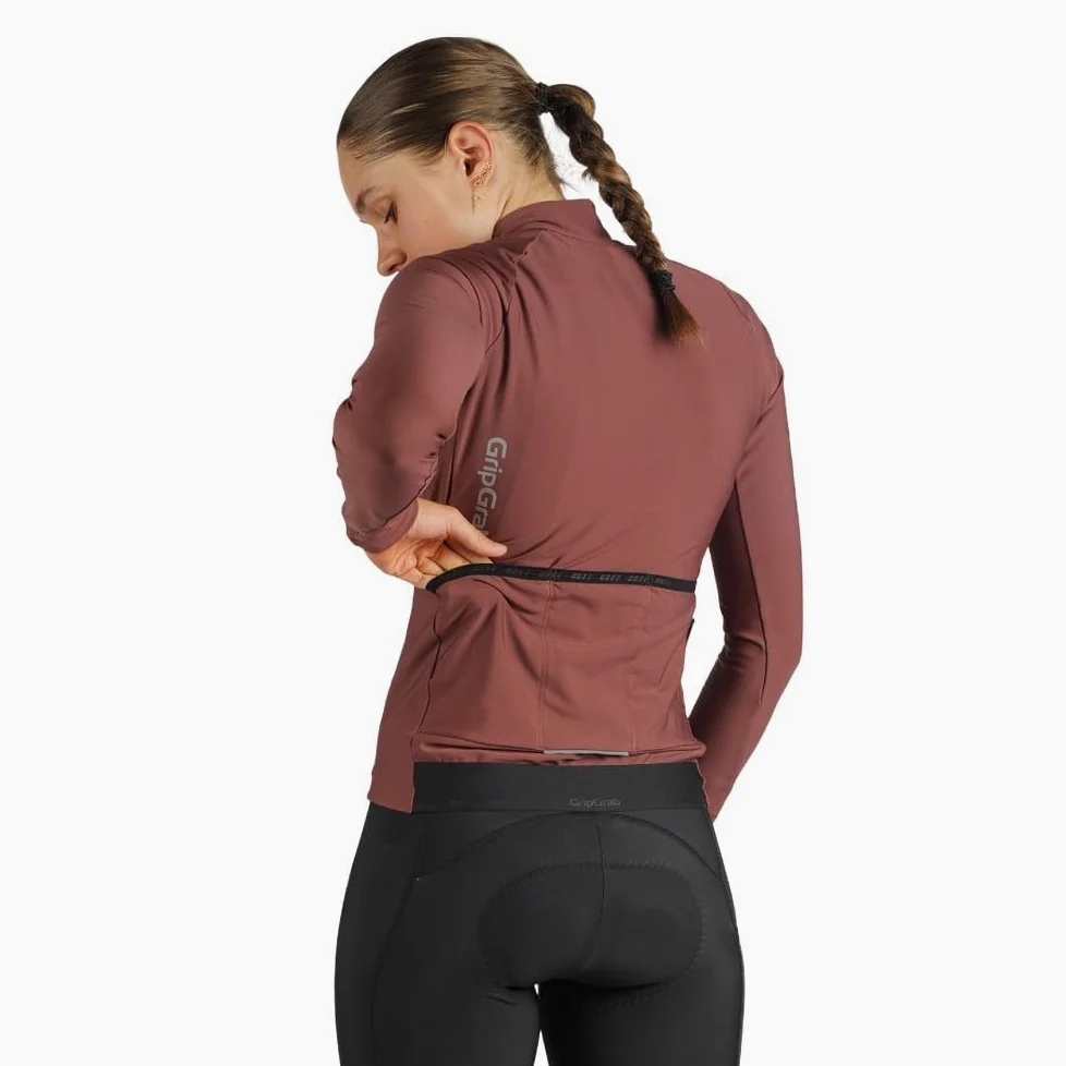 GripGrab PACR - Maillot de Ciclismo para Mujer, Manga Larga, térmico, para Ciclismo de montaña, de Manga Larga