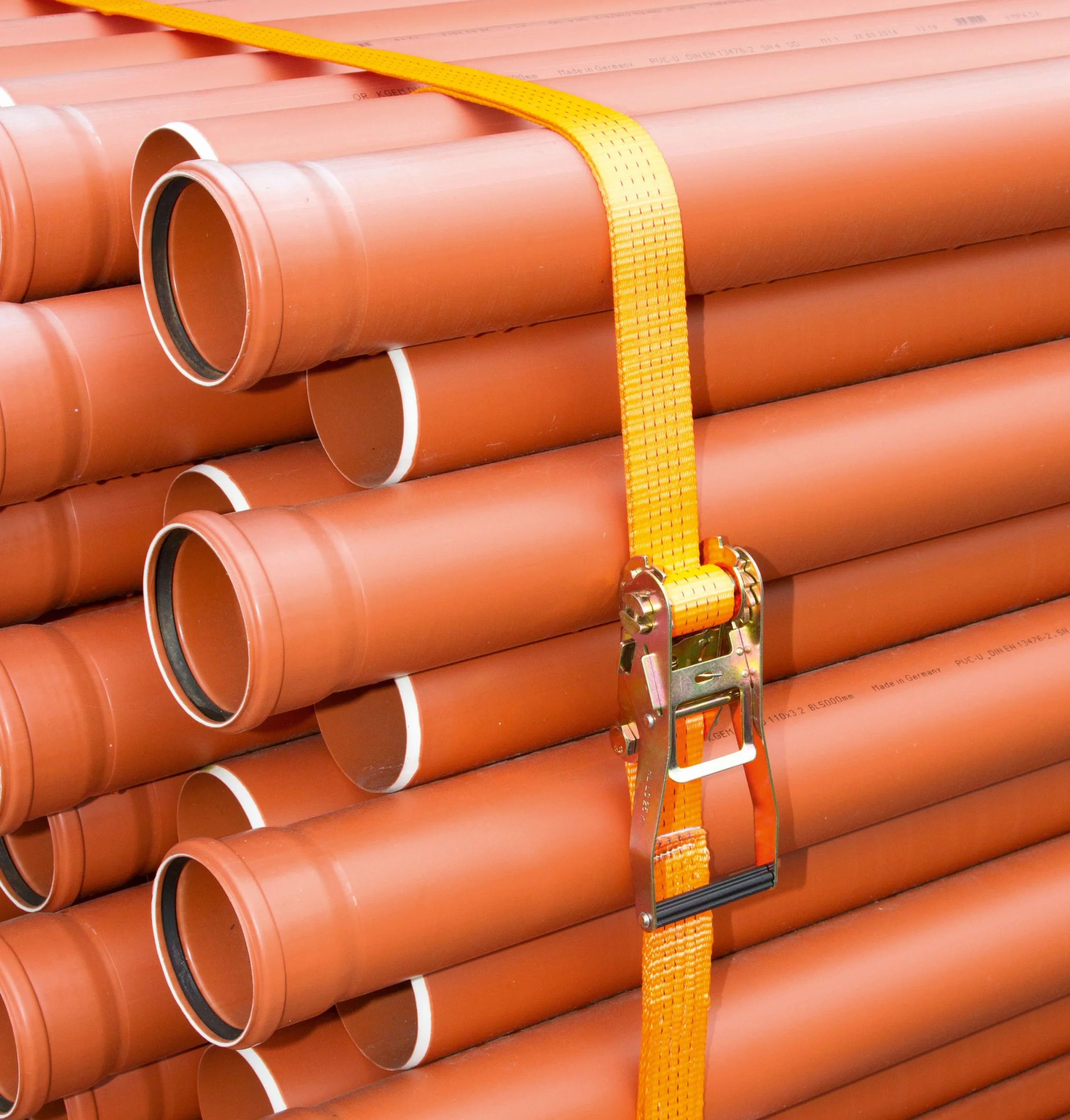 Kerbl Correa de Amarre 50 mm x 6 m 2000-4000 kg Naranja