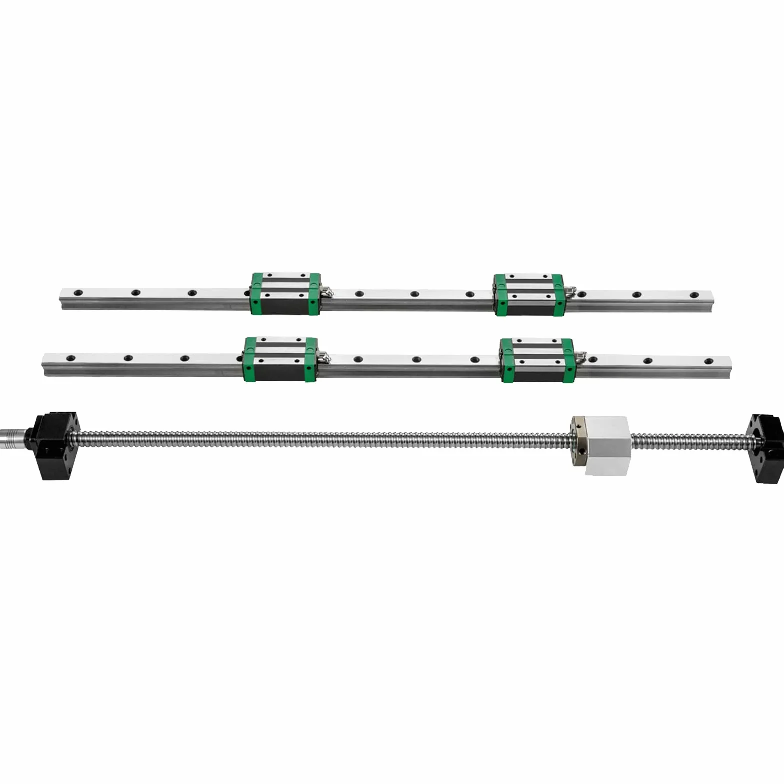 VEVOR Carril Guía Lineal HGR20-1000mm para CNC