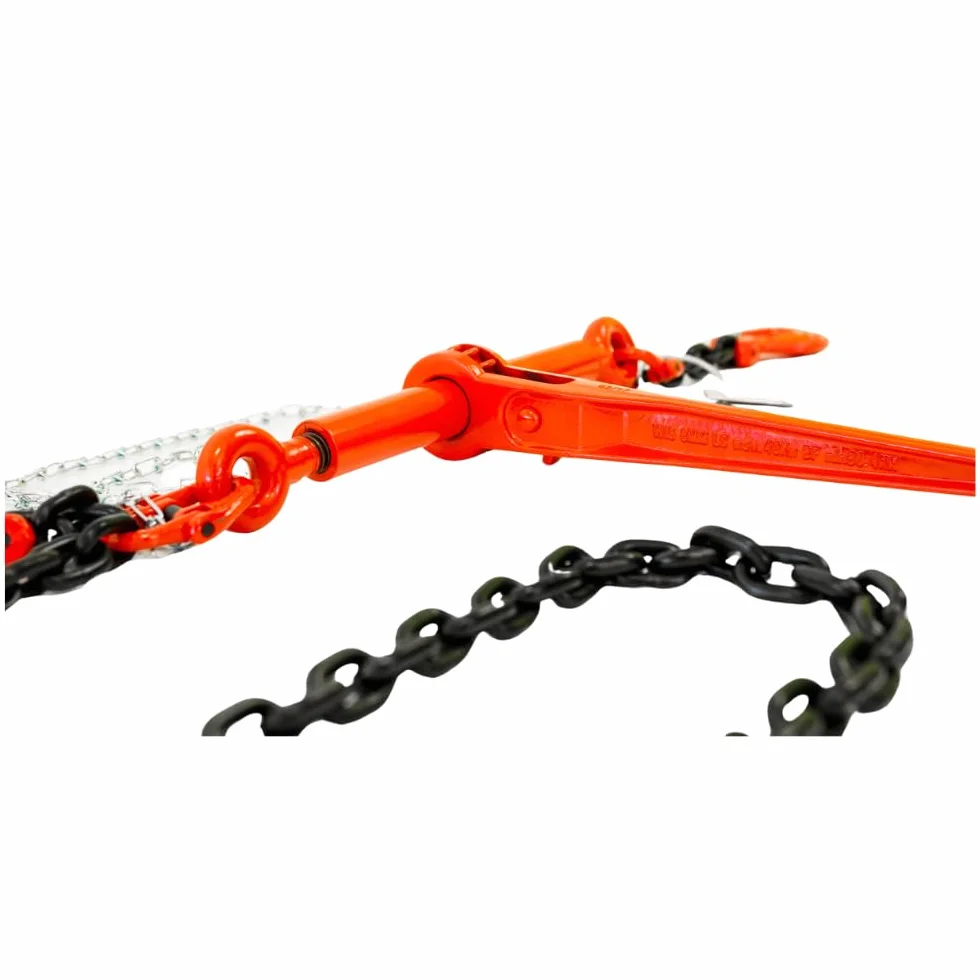 Cadena de amarre 10 mm 6300 daN 3,5 m con tensor de carraca