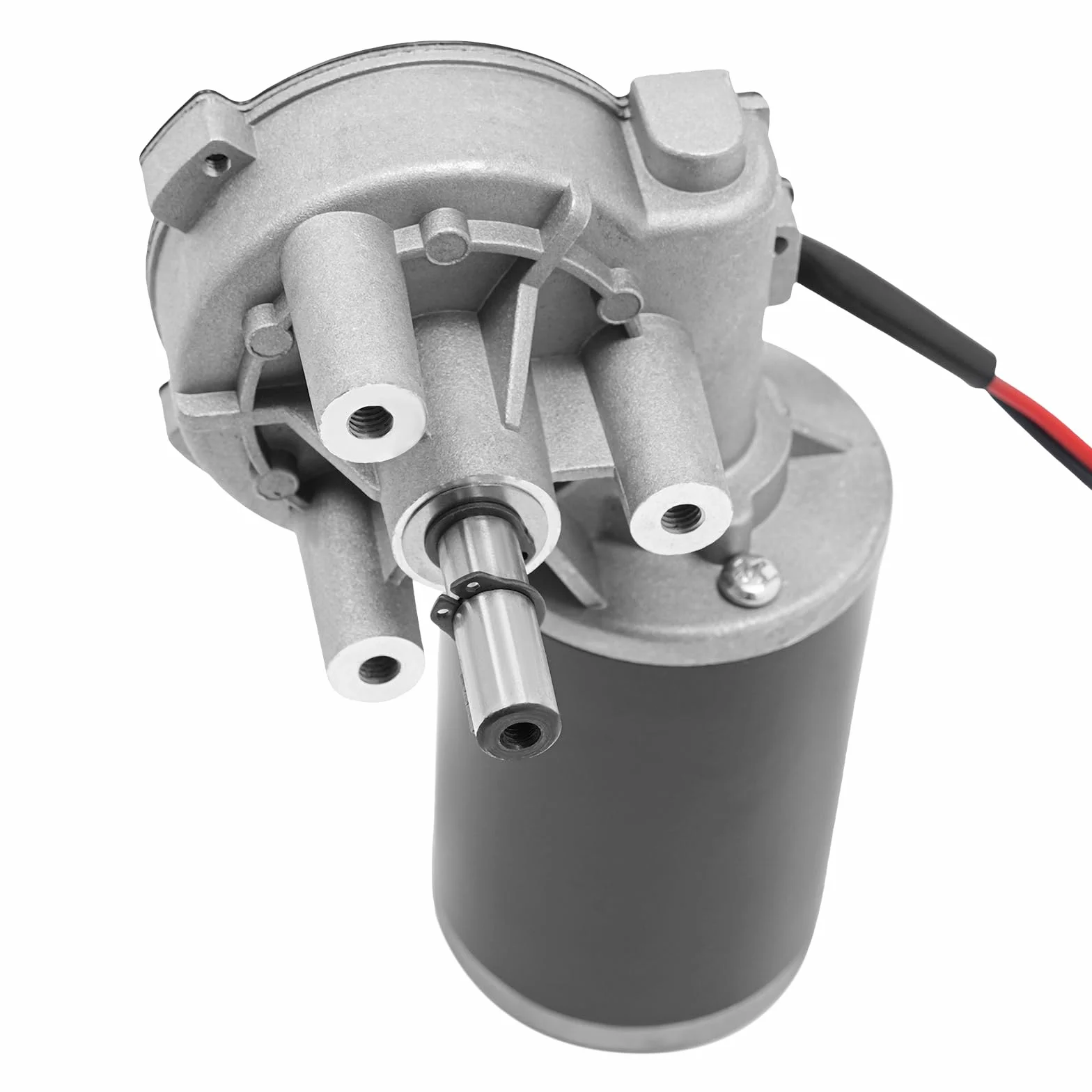 Motor de engranaje de 24 V CC, 45 W, alto par, limpiaparabrisas, engranaje síncrono eléctrico