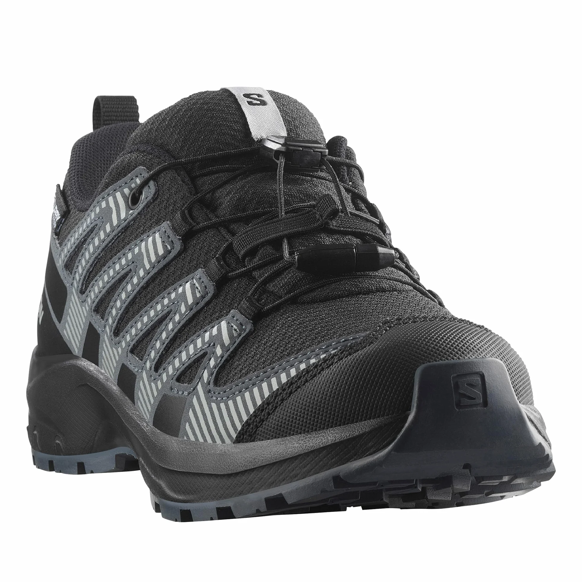 Salomon XA Pro V8 ClimaSalomon Waterproof Zapatillas de Niños para Uso Diario, Impermeable, Cómodo, Agarre en todo tipo de terrenos, Deportivo