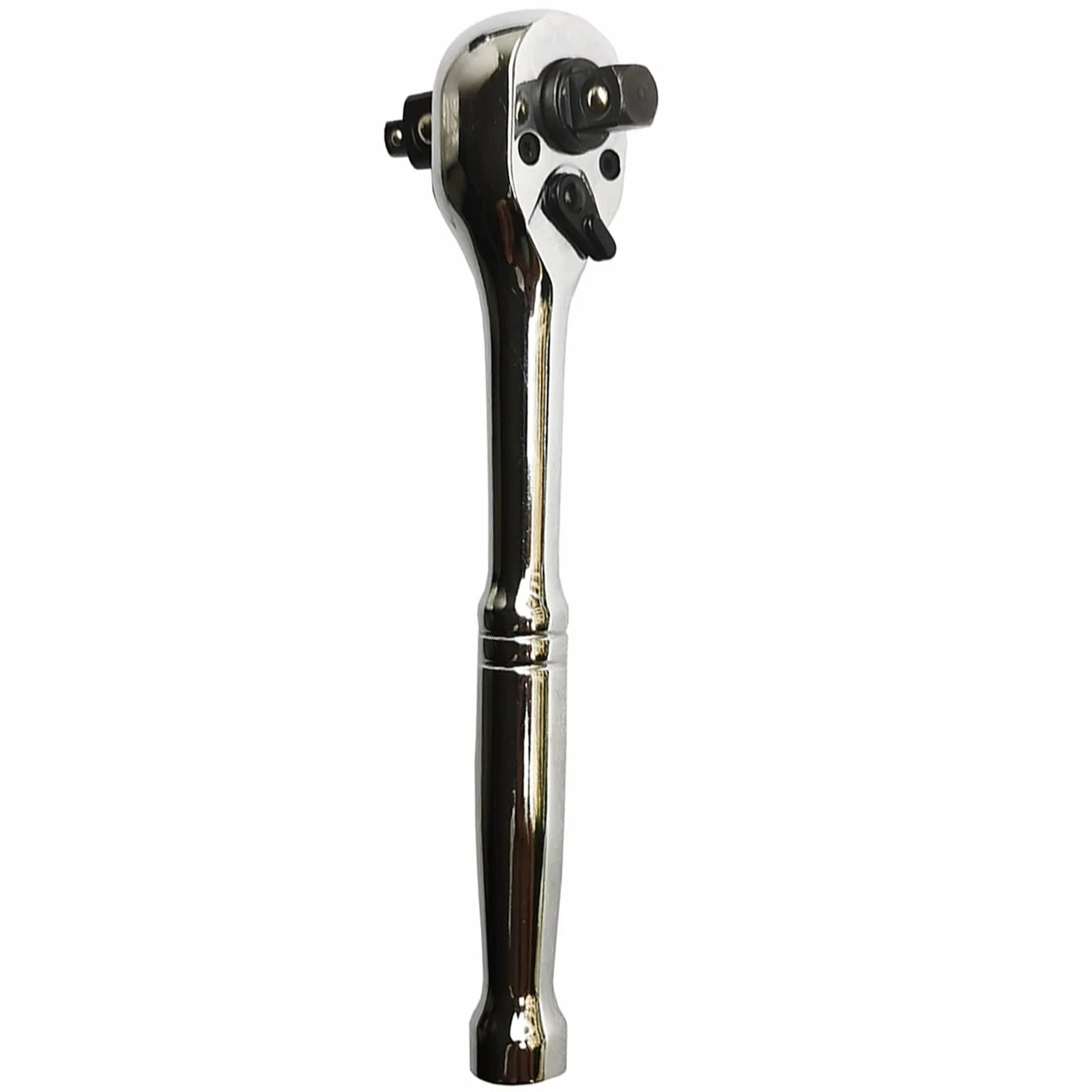 Llave de trinquete 1/2 3/8 1/4 pulgadas, acero al carbono, 72 dientes, reversible