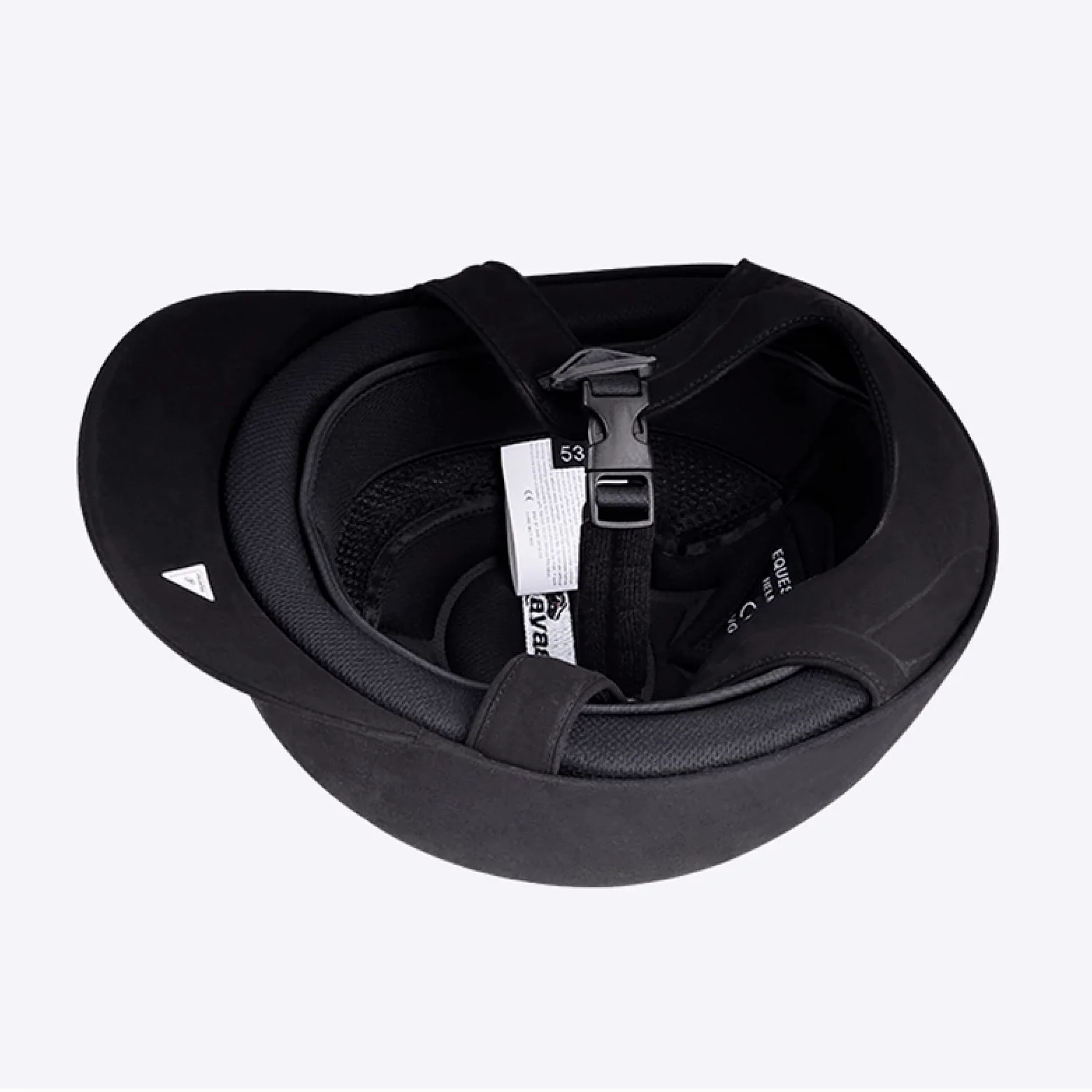 LEBEE Casco de equitacion Casco Ecuestre Mujeres Hombres Casco para Montar a Caballo Sombrero Fácil de Usar Equipo Ecuestre Sombreros Protectores,Black-59cm