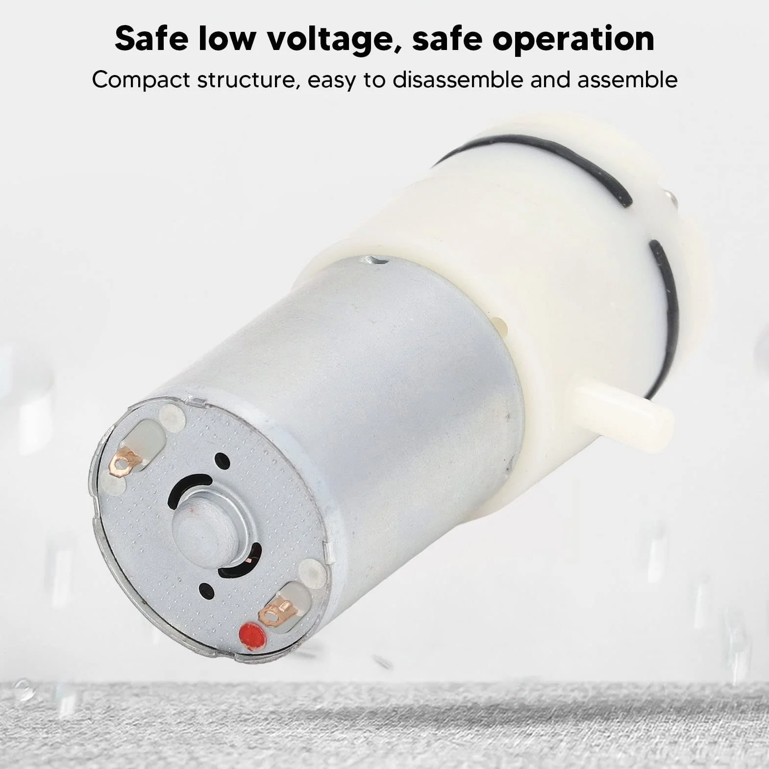 Bomba de aire eléctrica CC micro 6/12/24 V bomba de vacío de diafragma