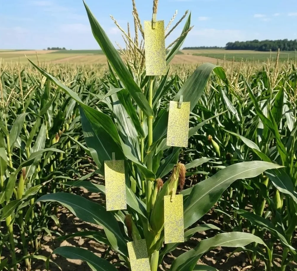 Papel Hidrosensible 76x26 mm 25 Tarjetas Control Cobertura Densidad Gotas Pulverización Agrícola