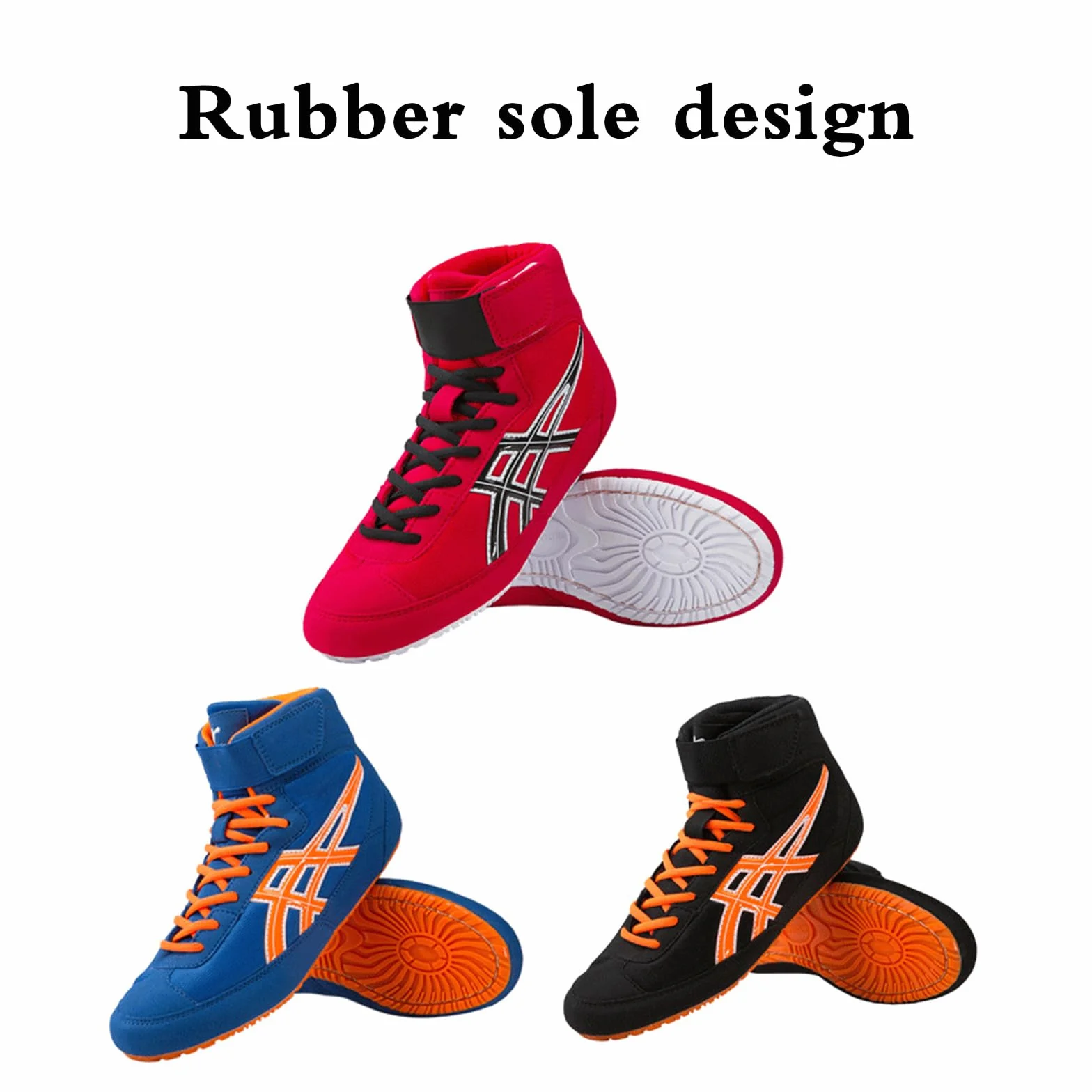 Zapatillas Boxeo Hombre,Zapatos De Lucha Libre para Hombre,Antideslizantes Zapatillas De Lucha Libre,Respirable Antideslizante,Ligero Antideslizante,para Artes Marciales