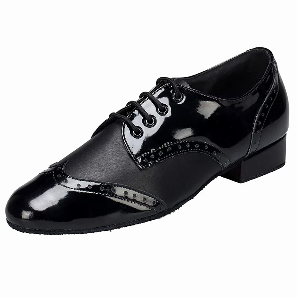 Zapatos de salón de baile para hombre Salsa Latin Tango Rock's N Roll's Socials Evening Party Baile Zapato para hombre Más Colores