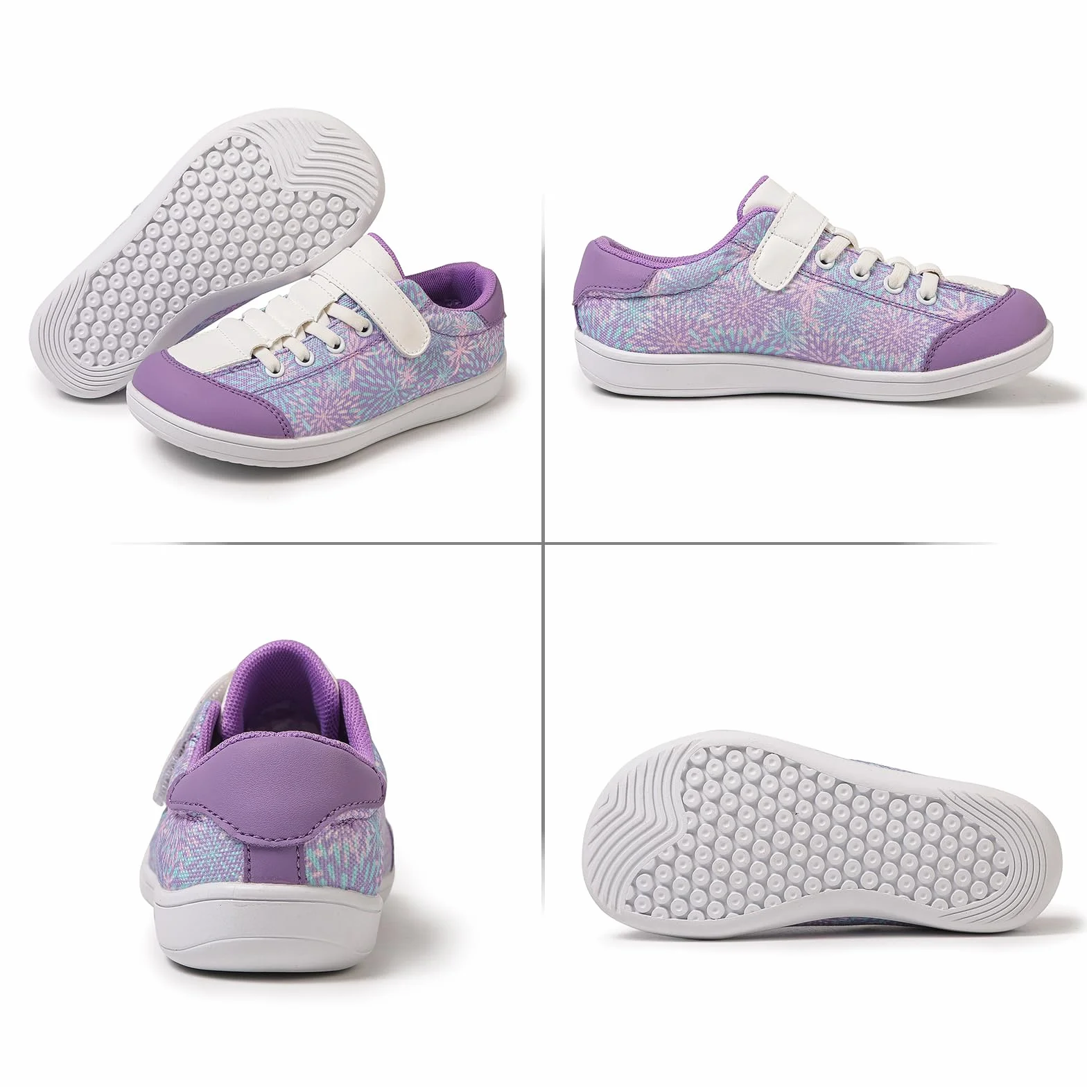 AONEGOLD Kids Calzado Descalzo Ancho para Niños niñas Outdoor Transpirables Minimalistas Zapatillas de Deporte Niños Zapatos Impermeables Senderismo Gr.28-37