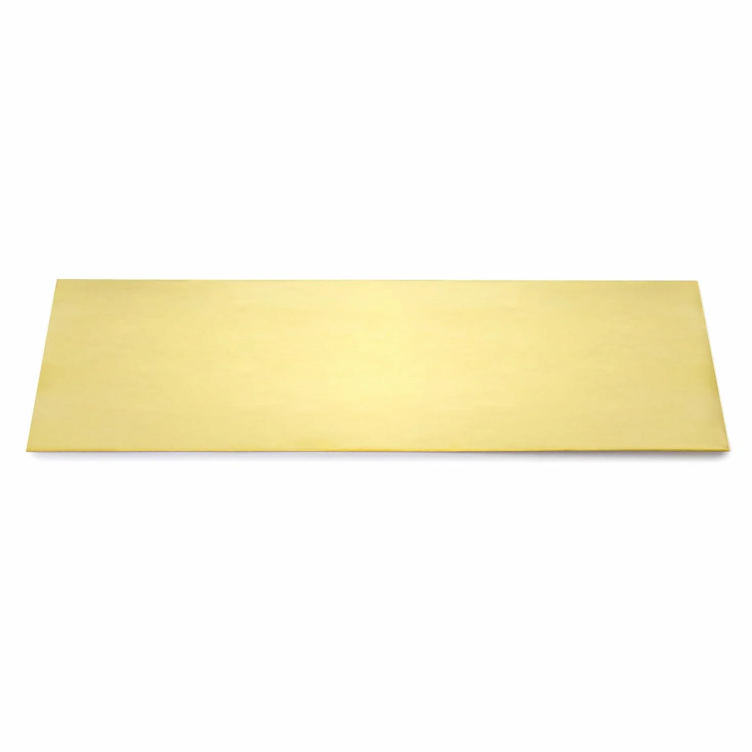 QWORK H62 Lámina de Latón 0.5 x 300 x 100 mm