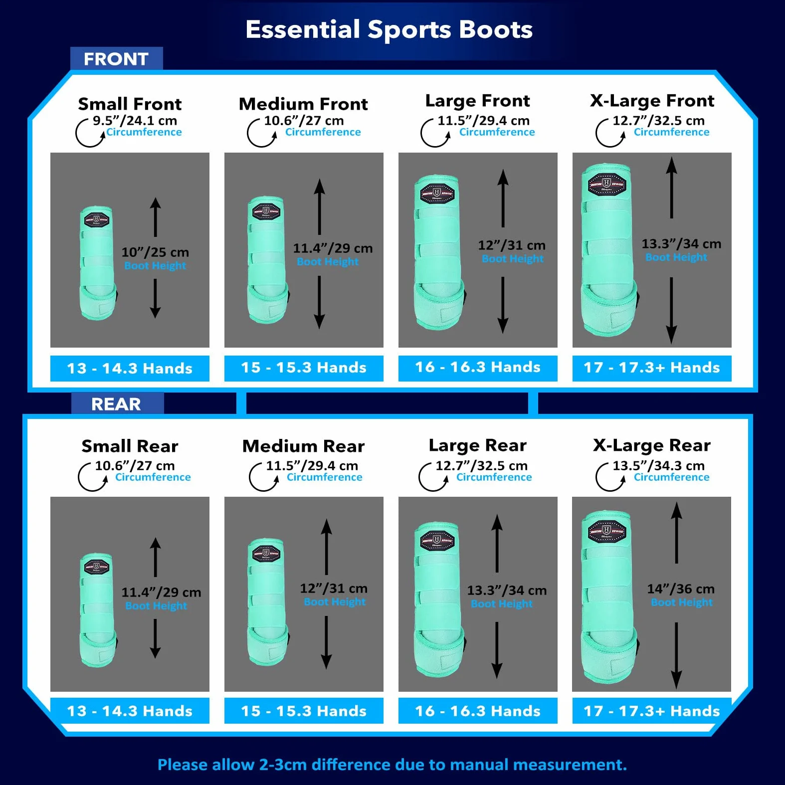 Harrison Howard Botas deportivas de caballo Excelente soporte para patas de caballo valioso paquete de 4