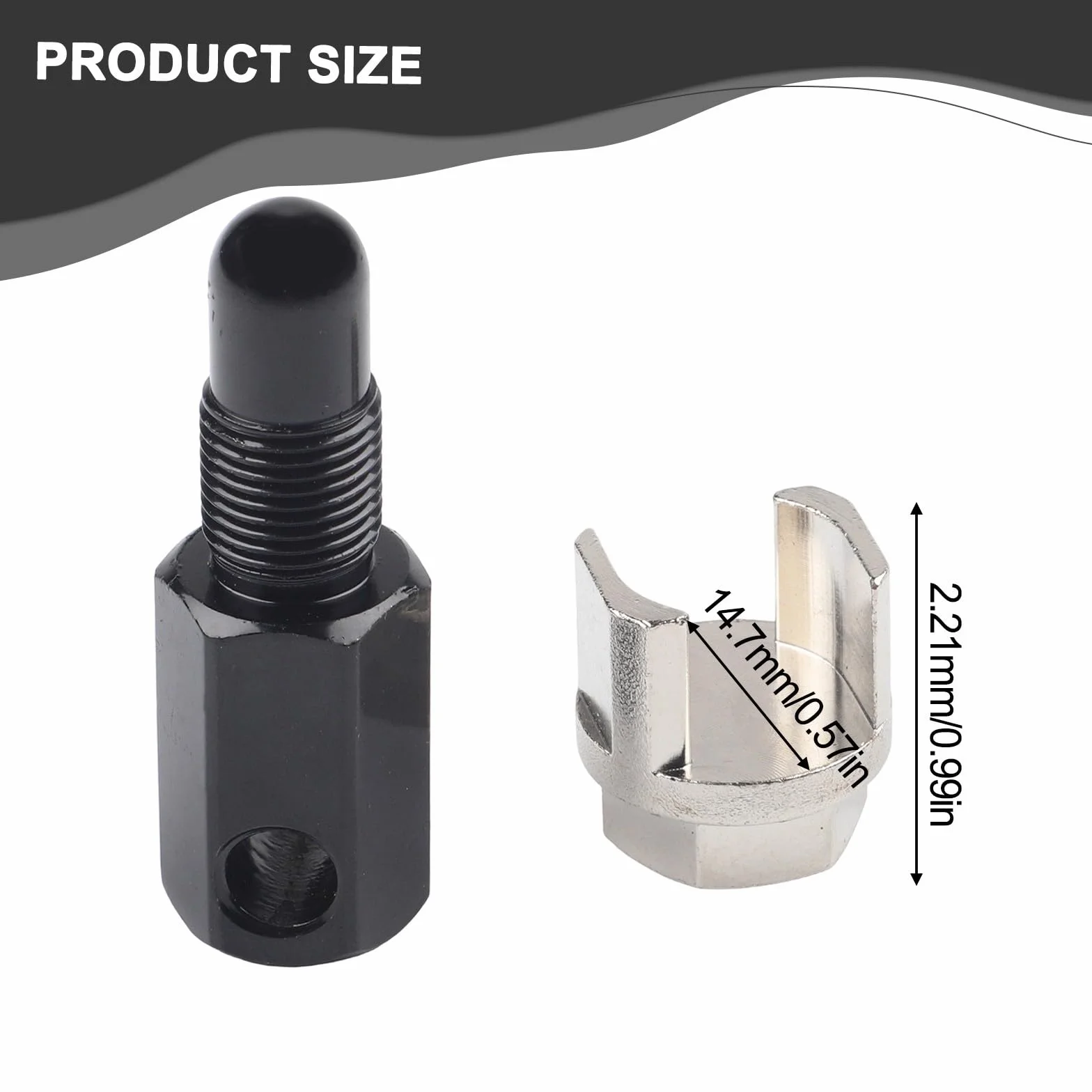 Husqvarna Herramienta de extracción de embrague 14 mm kit tope pistón 2 zapatas para 445 450 455 460