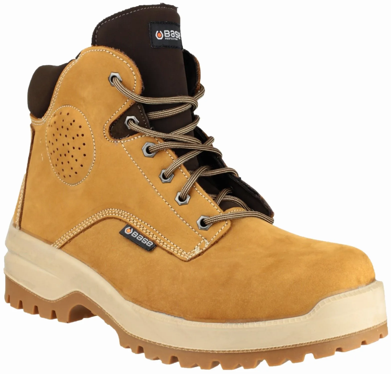 BASE Protection Camel Top S3 HRO Ci HI SRC Zapato de Seguridad, Talla: 45, Color: Miel, B0716HOR45