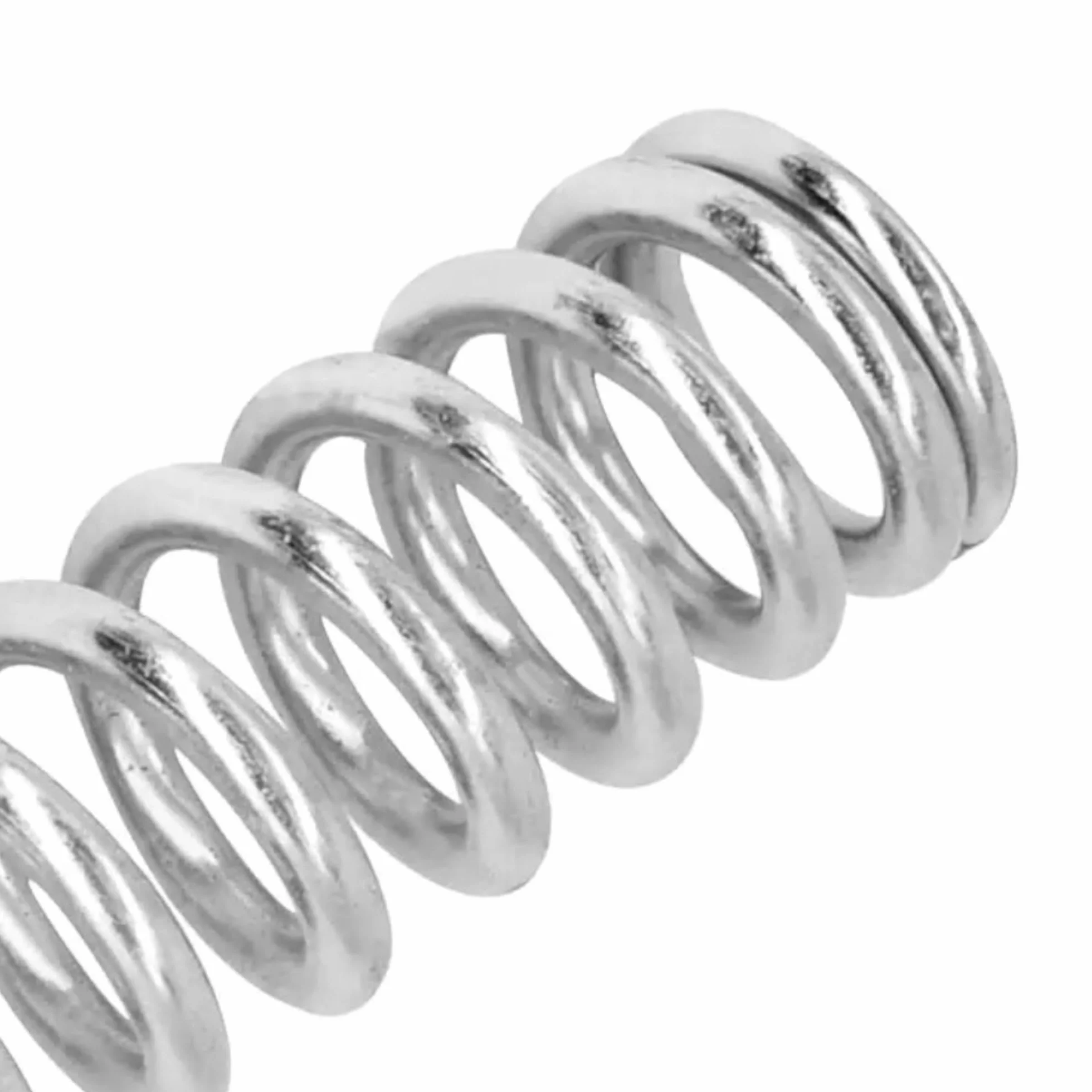 Resortes de Compresión Muelles en Espiral Acero Galvanizado 2x12x40mm