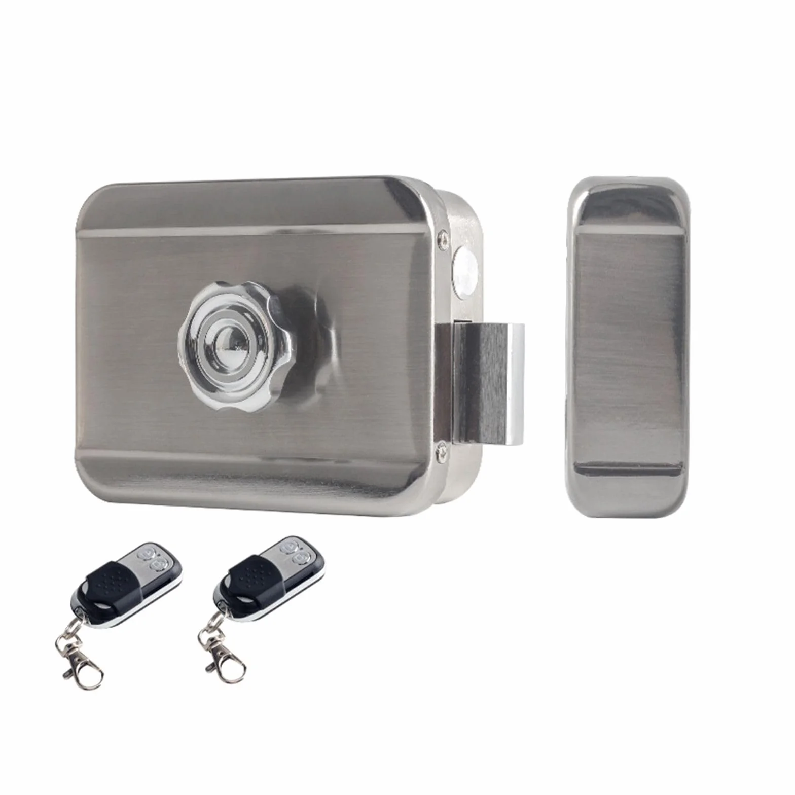 Cerradura de puerta electrónica invisible inteligente con control remoto para seguridad del hogar