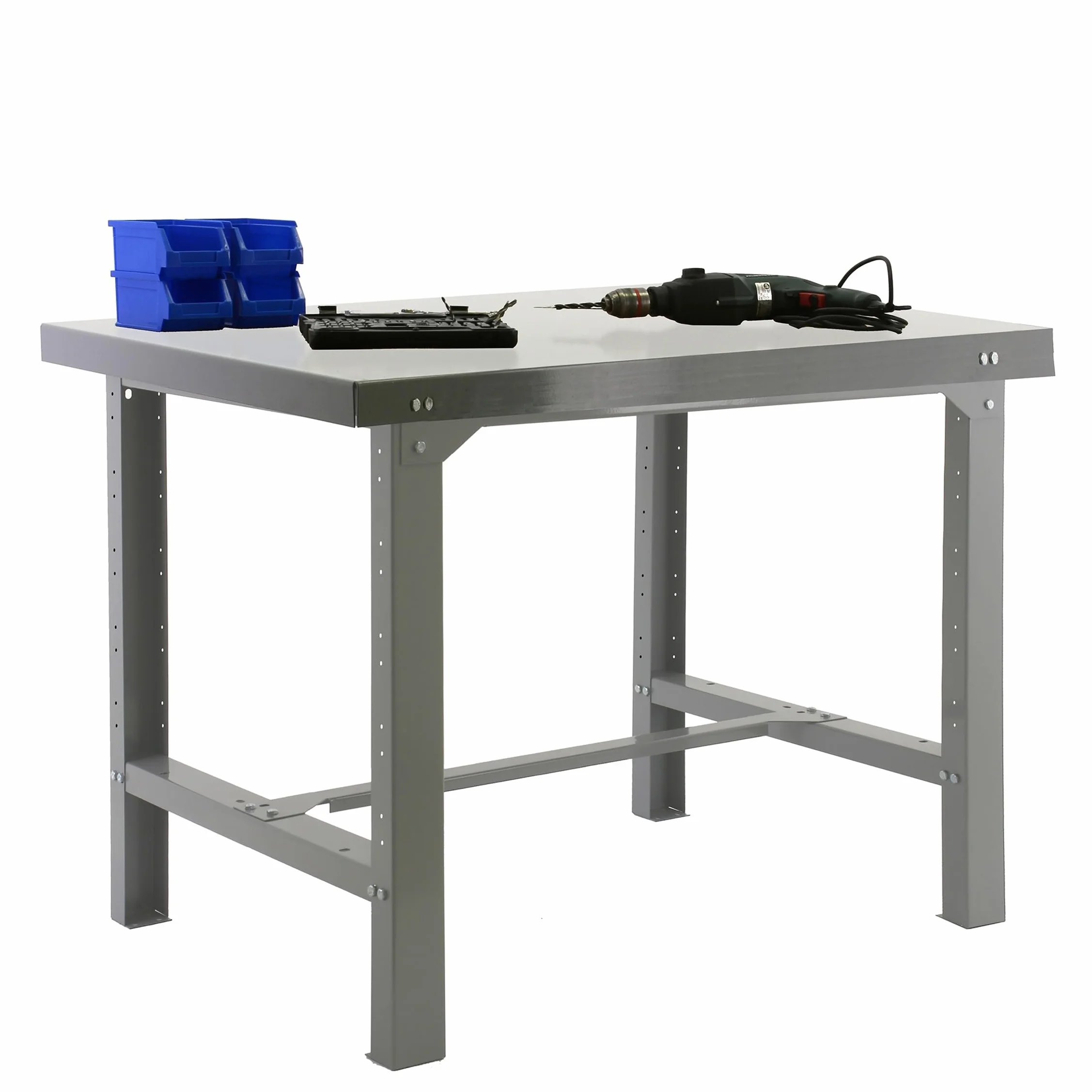 Simon Rack Banco de Trabajo BT6, Capacidad 600 kg, 830x1500x730 mm, Gris