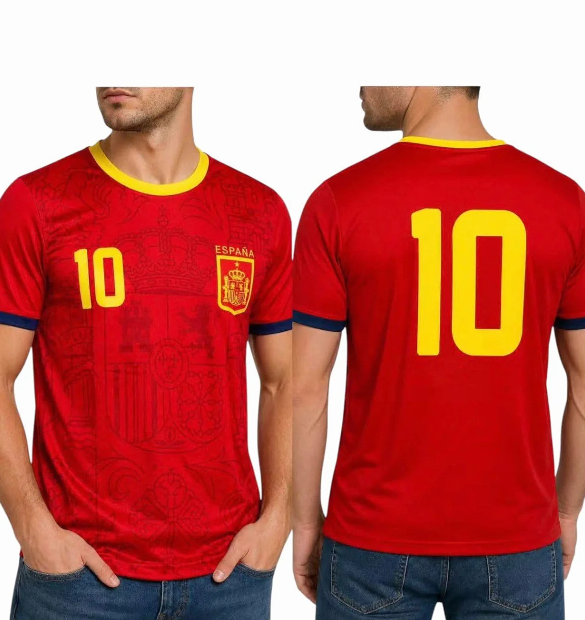 Camiseta de Deporte y Fútbol para Hombre y Mujer