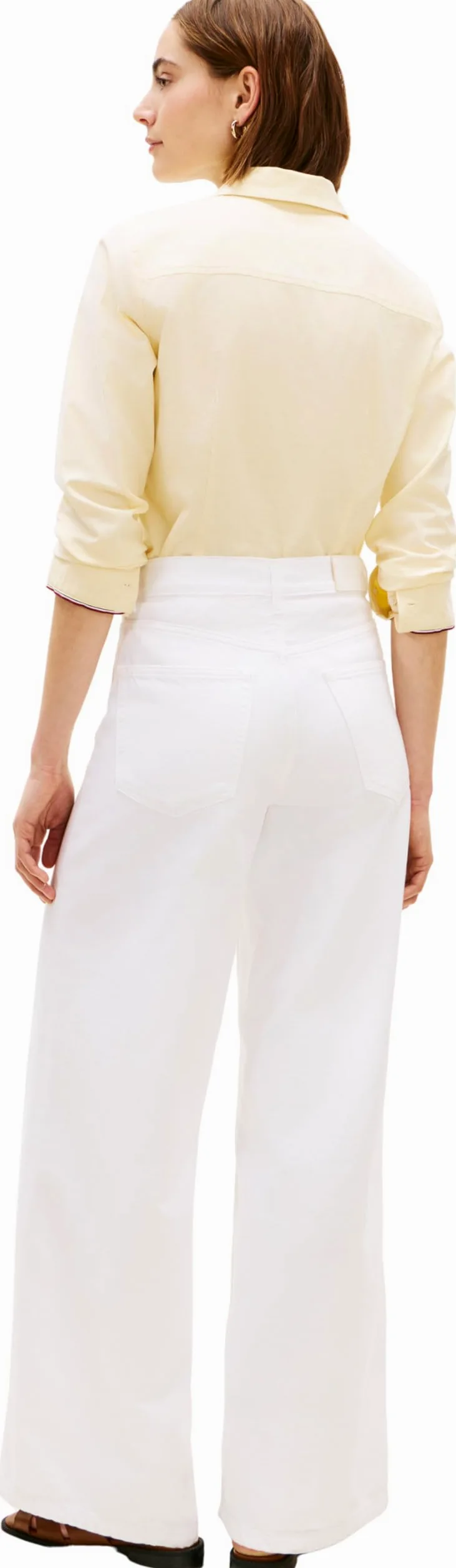 Tommy Hilfiger Dnm Clr 70's Wide Leg HW Ww0ww48576 - Otros Pantalones Vaqueros Mujer