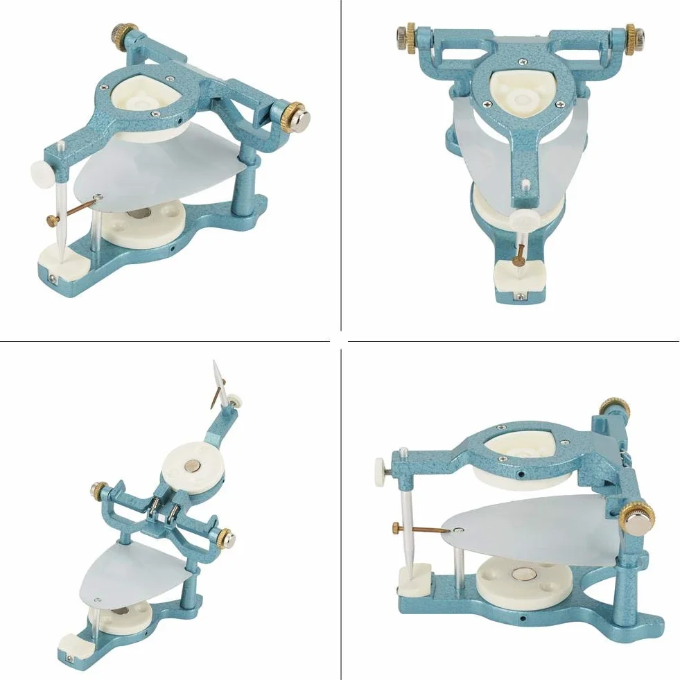 Equipo de articulador magnético ajustable de boca completa 9 en 1 para laboratorio dental