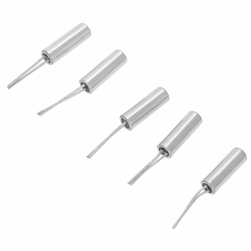 Oscilador de cristal de cuarzo 50pcs 10Value 32.768KHz-24MHz Kit surtido DIY