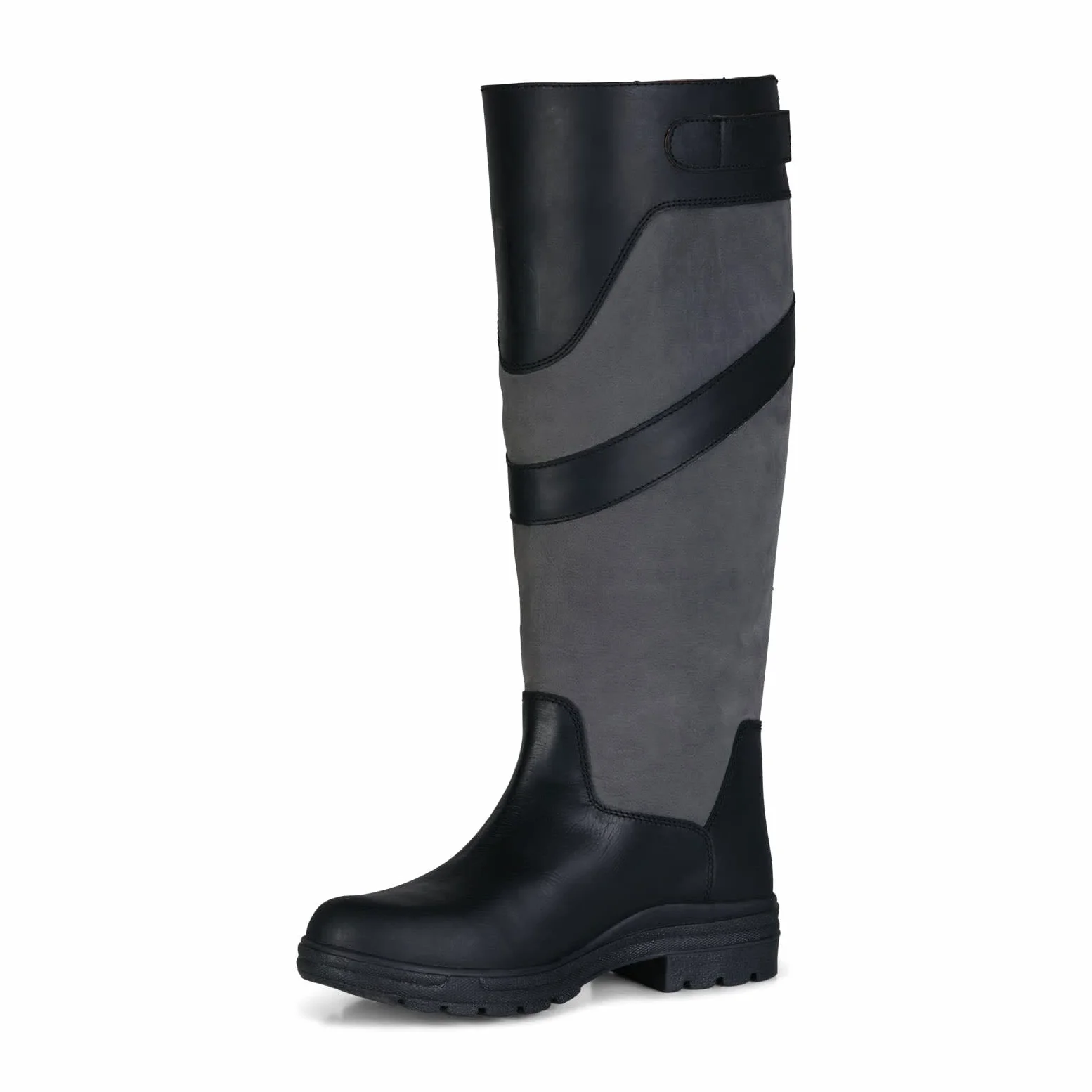 HORZE Waterford Country Botas - Negro/Gris - 9