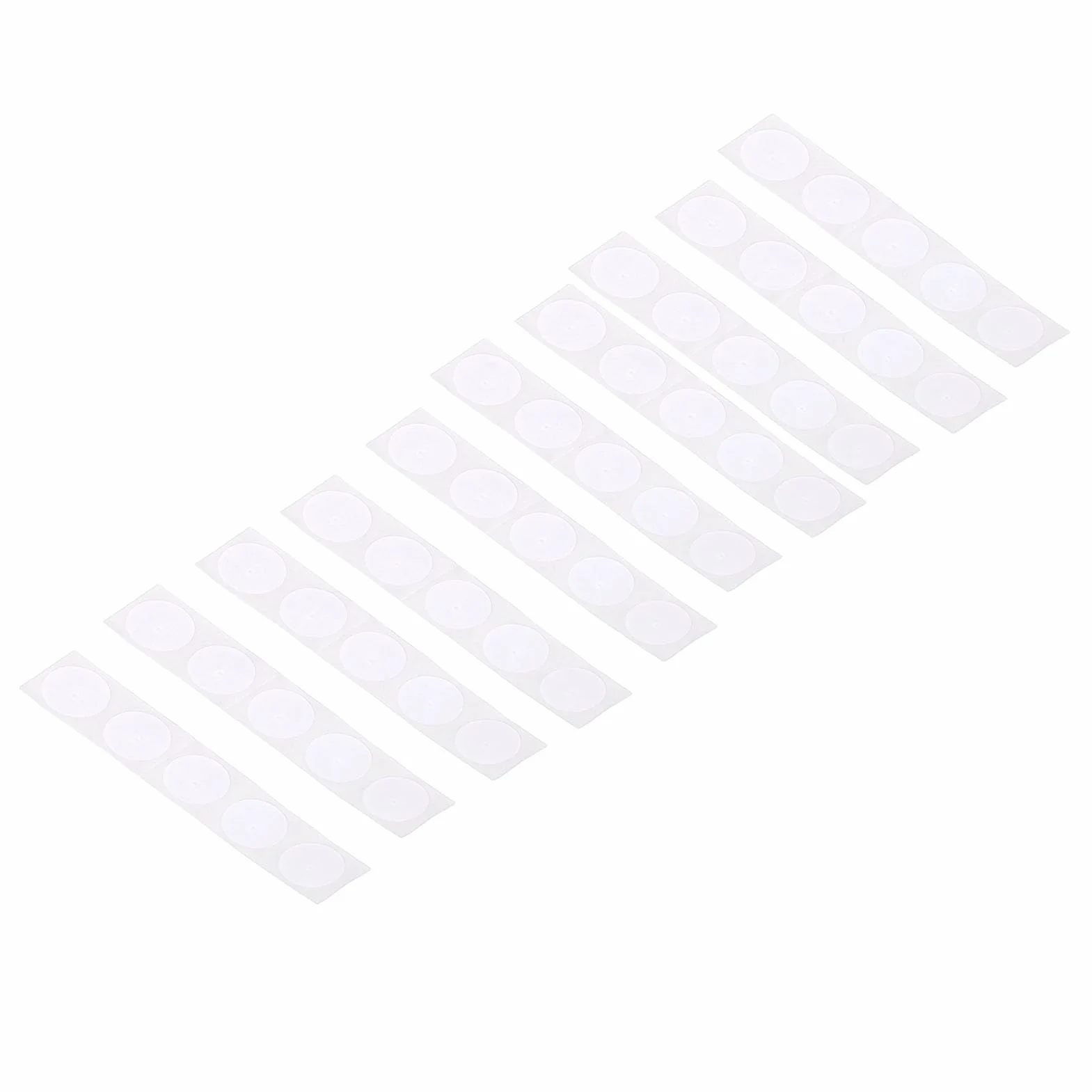Etiquetas NFC RFID Adhesivas Impermeables 13.56 MHz 504 Bytes 25mm Diámetro Aleación Cobre 50 Unidades