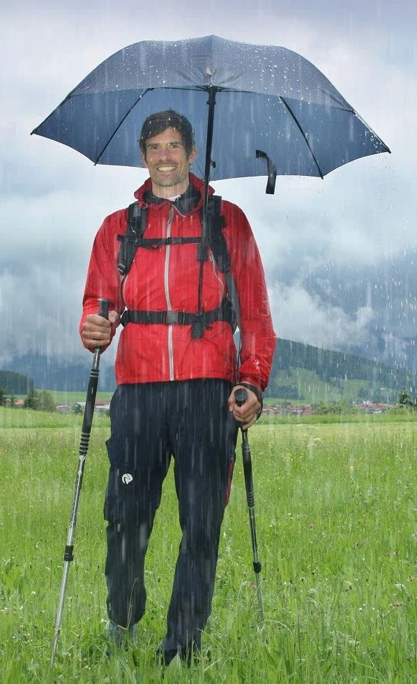 EuroSCHIRM Eberhard - Paraguas de trekking con manos libres