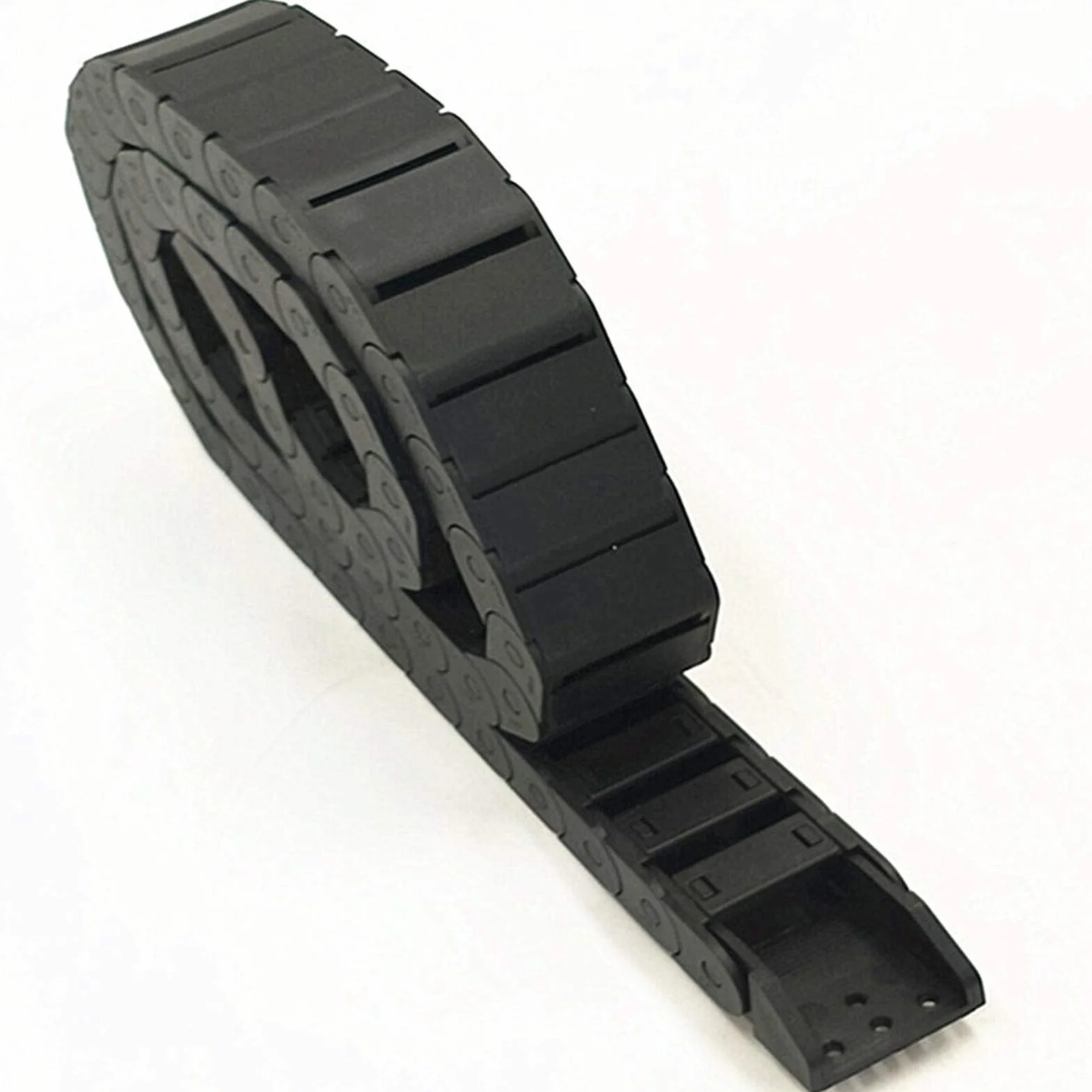 Cadena Portacables 15x15 15x20 15x30 15x40 R38 18x18 18x25 18x37 18x50 mm con Conector Final