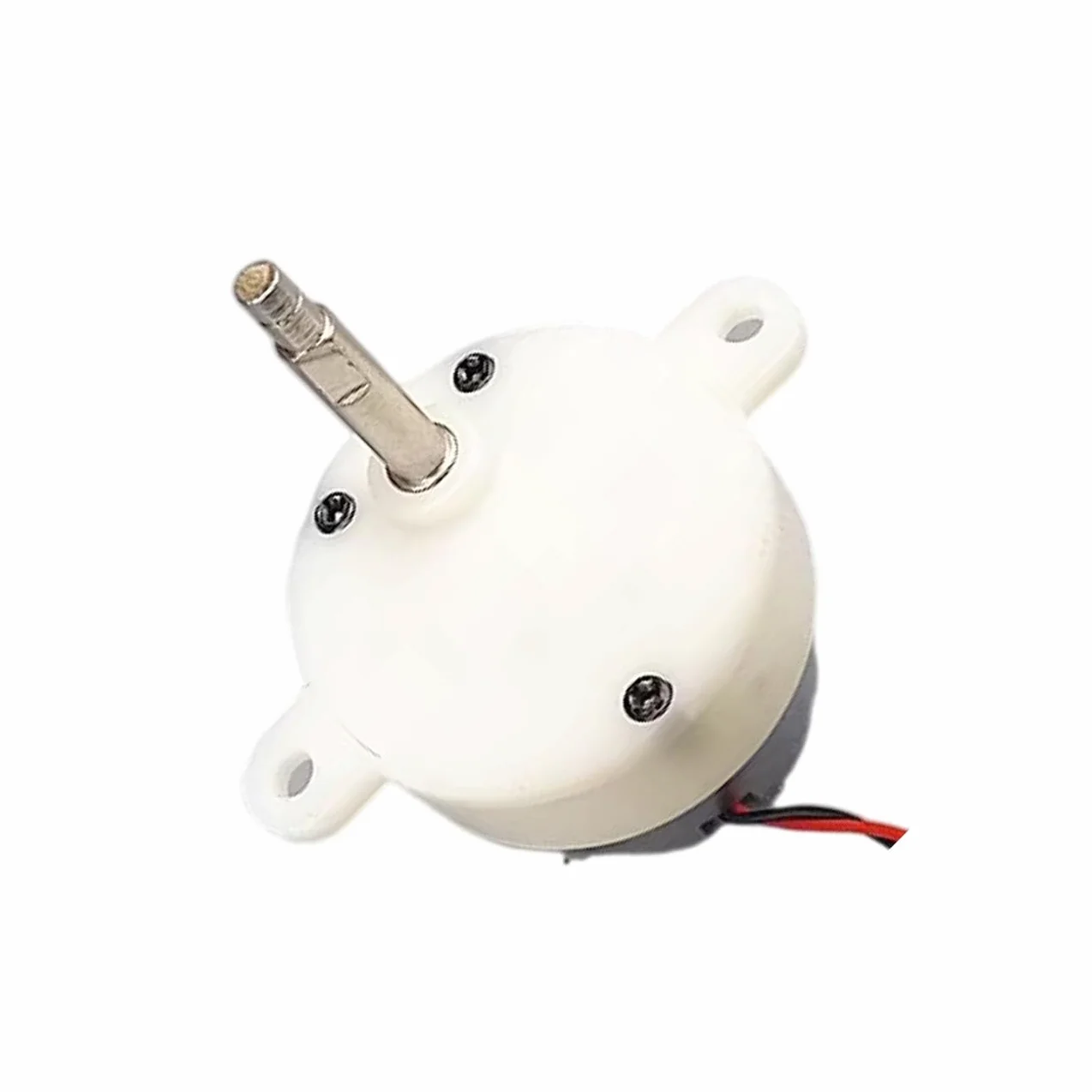 CHANCS Mini motor reductor de CC 6 V 7 RPM eje 20.3 mm para luz de bola mágica