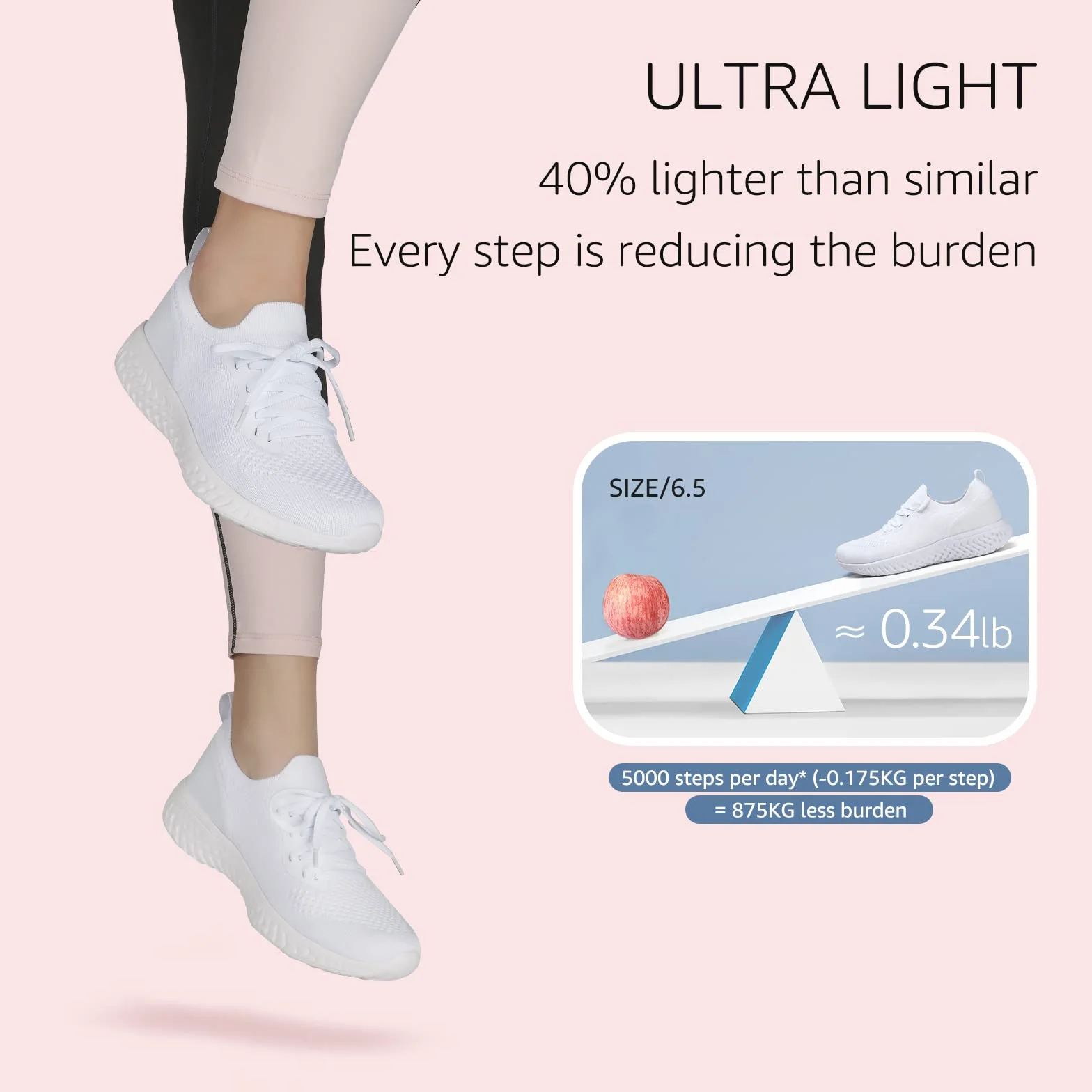 HKR Zapatillas Deporte Mujer Casual Correr Carretera Caminar