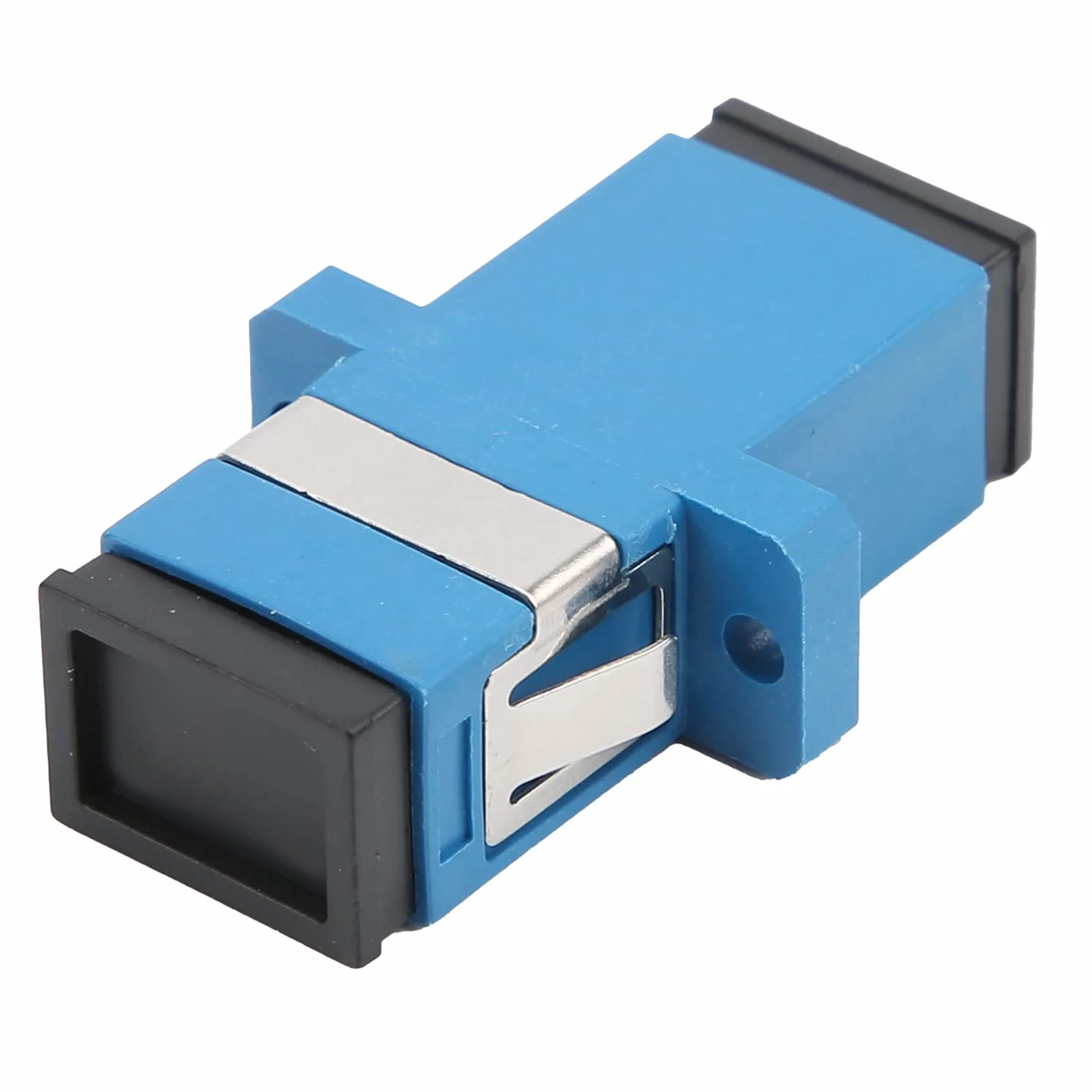 Acoplador SC-SC Fibra Óptica 50 Piezas Brida Simple Adaptador Conector Industrial