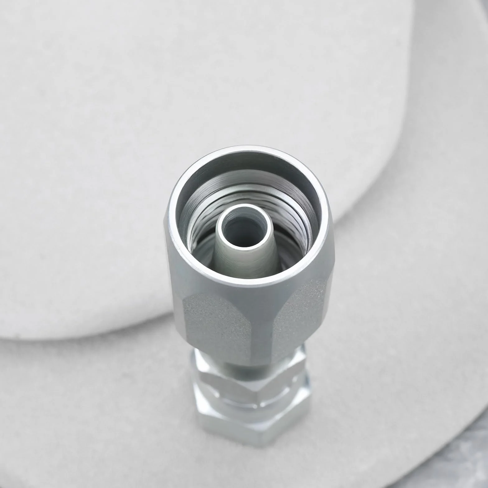OTOTEC 2 Accesorios de Manguera Hidráulica Reutilizables BSP de 3/8'' para Manguera de Alambre R1T 1SN