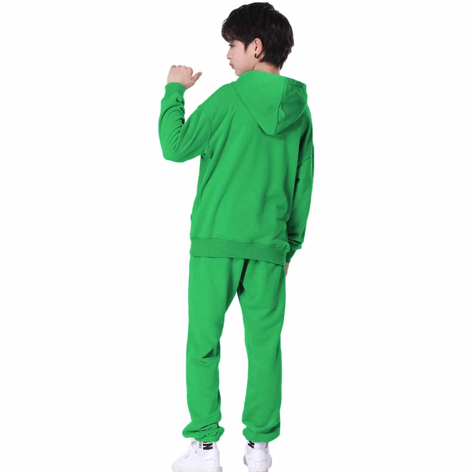 amropi Chándal Niños 2 Piezas Sudadera Capucha Pantalones Jogging Conjunto 3-12 años
