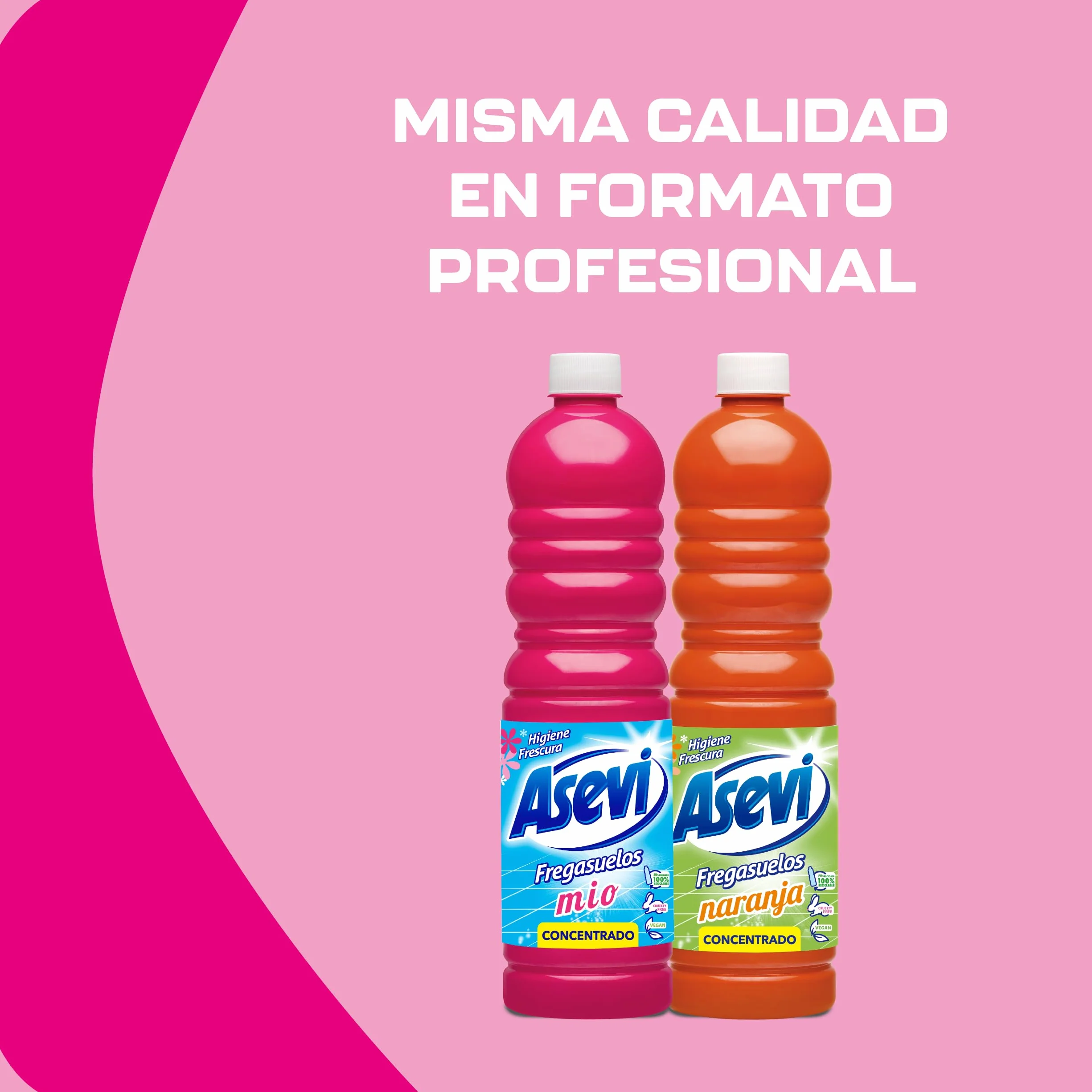 Asevi Fregasuelos Perfumado Naranja Concentrado 5 Litros pH Neutro