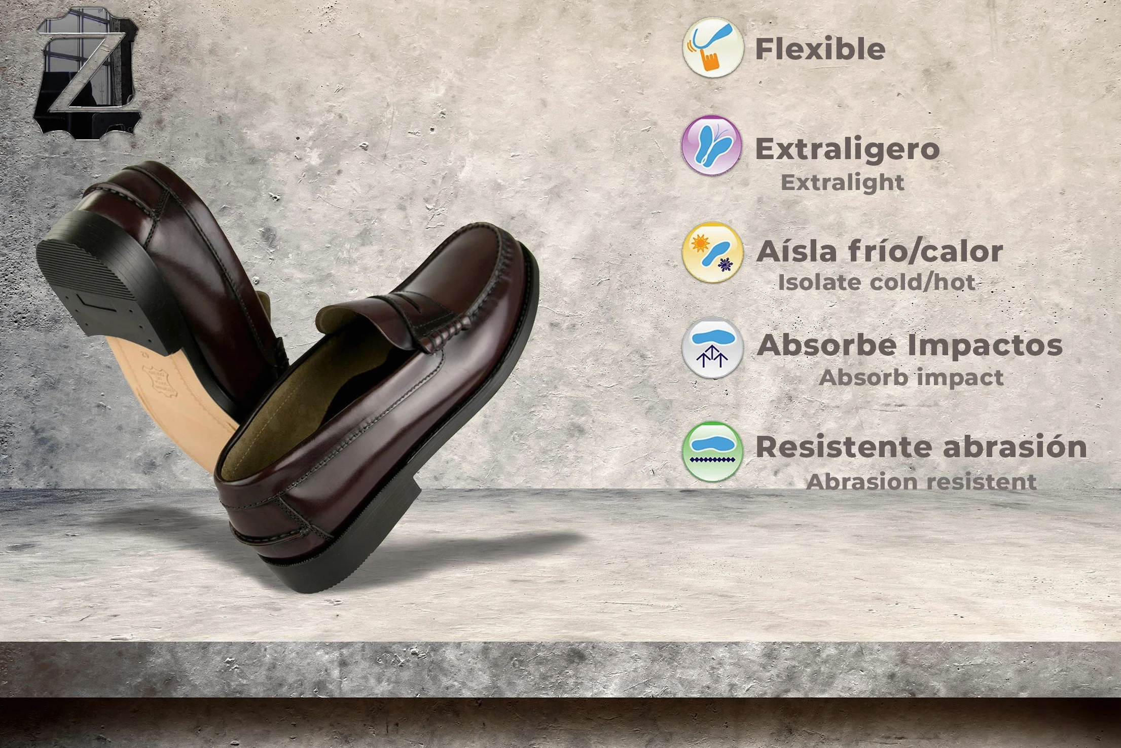 Zerimar Castellanos para Hombres Casuales | Zapatos Mocasines Antifaz Hombre | Mocasines para Hombre Piel | Zapatos Castellanos Mocasin Hombre | Fabricados en España