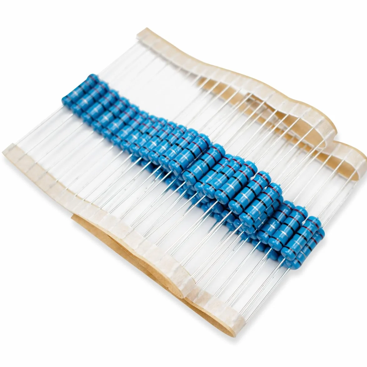 Resistencia de película metálica 2,2 Ohm 2W 1% 50 piezas para proyectos de bricolaje