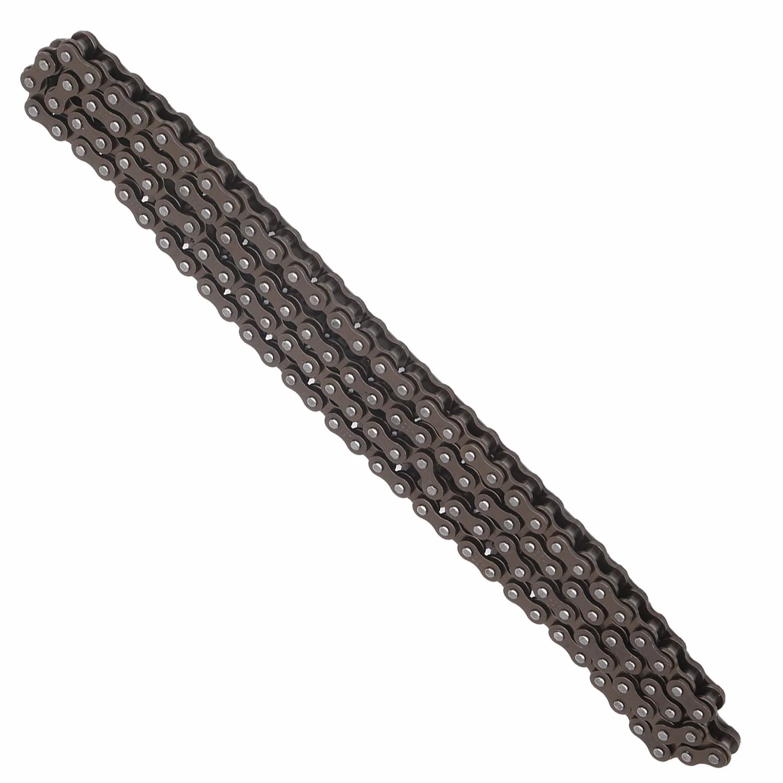 Cadena de Acero para Scooter 25H 124 Eslabones Transmisión Eléctrica Resistente Antioxidante